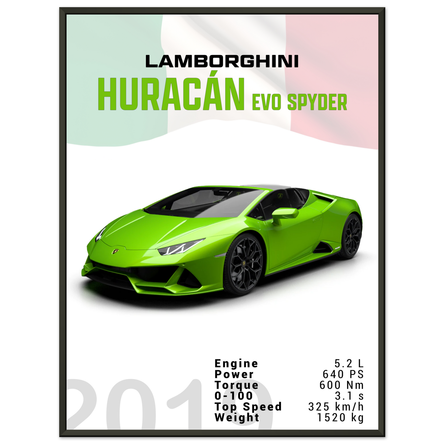 Lamborghini Huracan Evo Spyder (LAMBO01)