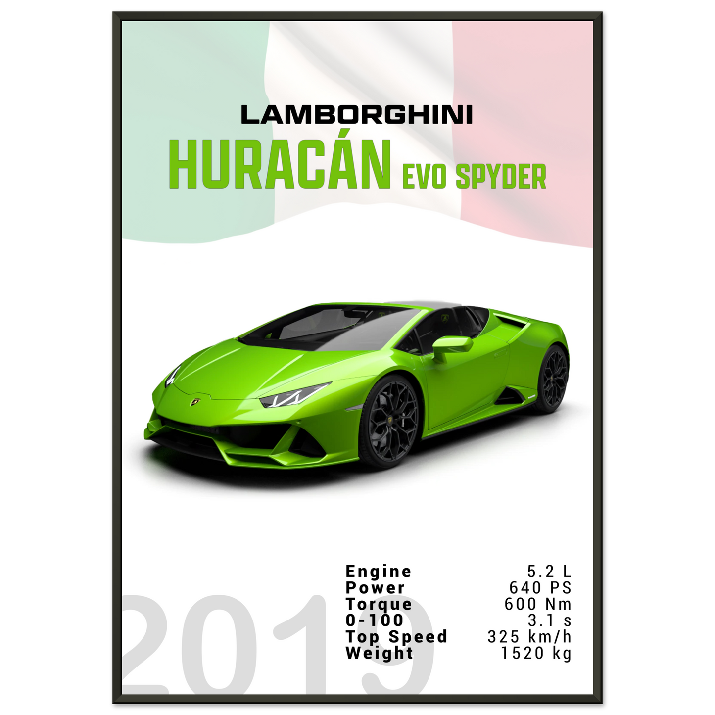 Lamborghini Huracan Evo Spyder (LAMBO01)