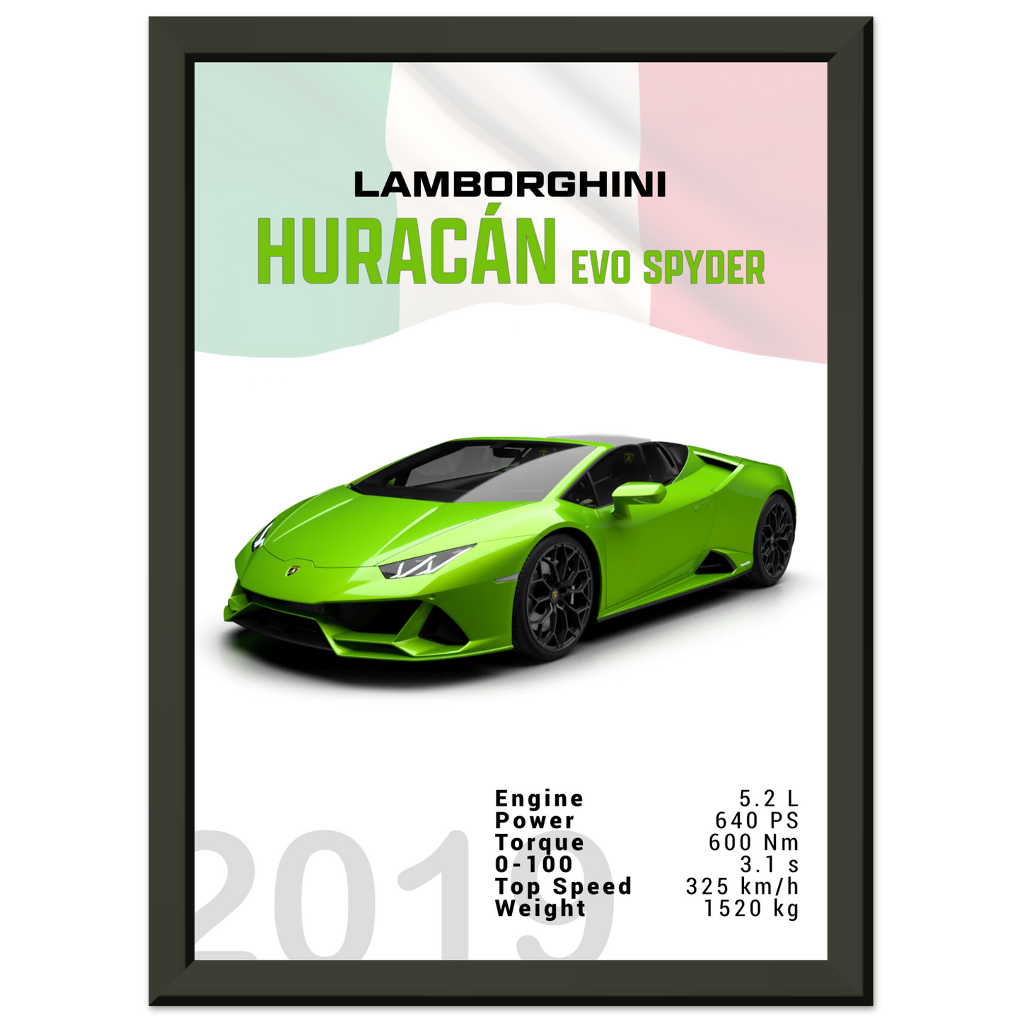 Lamborghini Huracan Evo Spyder (LAMBO01)
