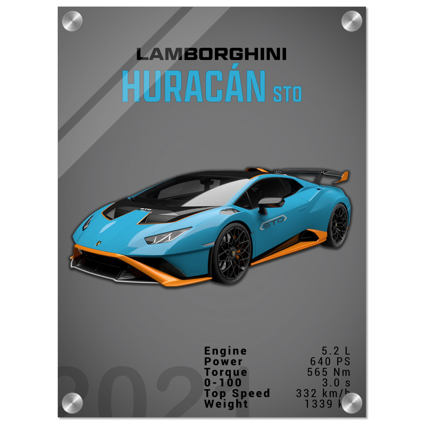 Lamborghini Huracan STO (LAMBO03D)