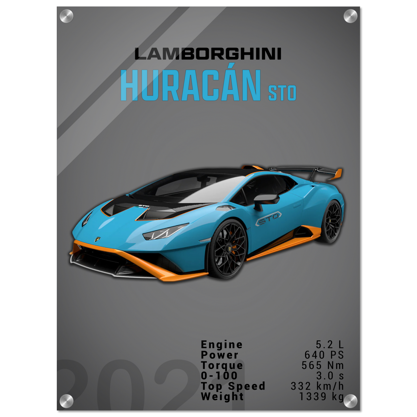 Lamborghini Huracan STO (LAMBO03D)