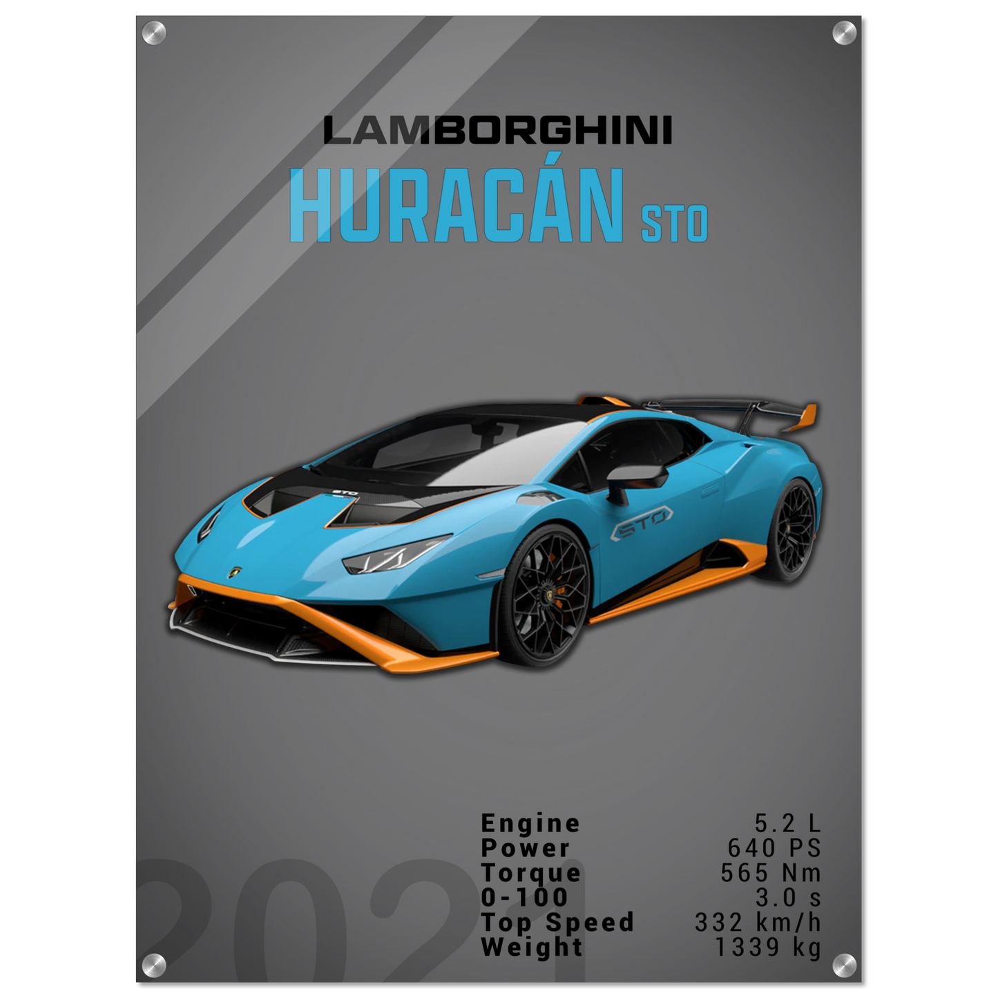 Lamborghini Huracan STO (LAMBO03D)