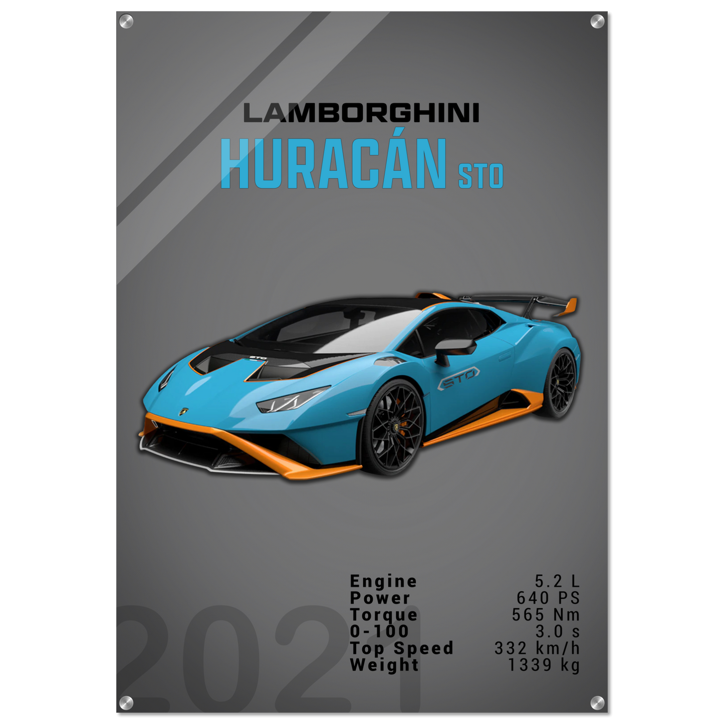 Lamborghini Huracan STO (LAMBO03D)