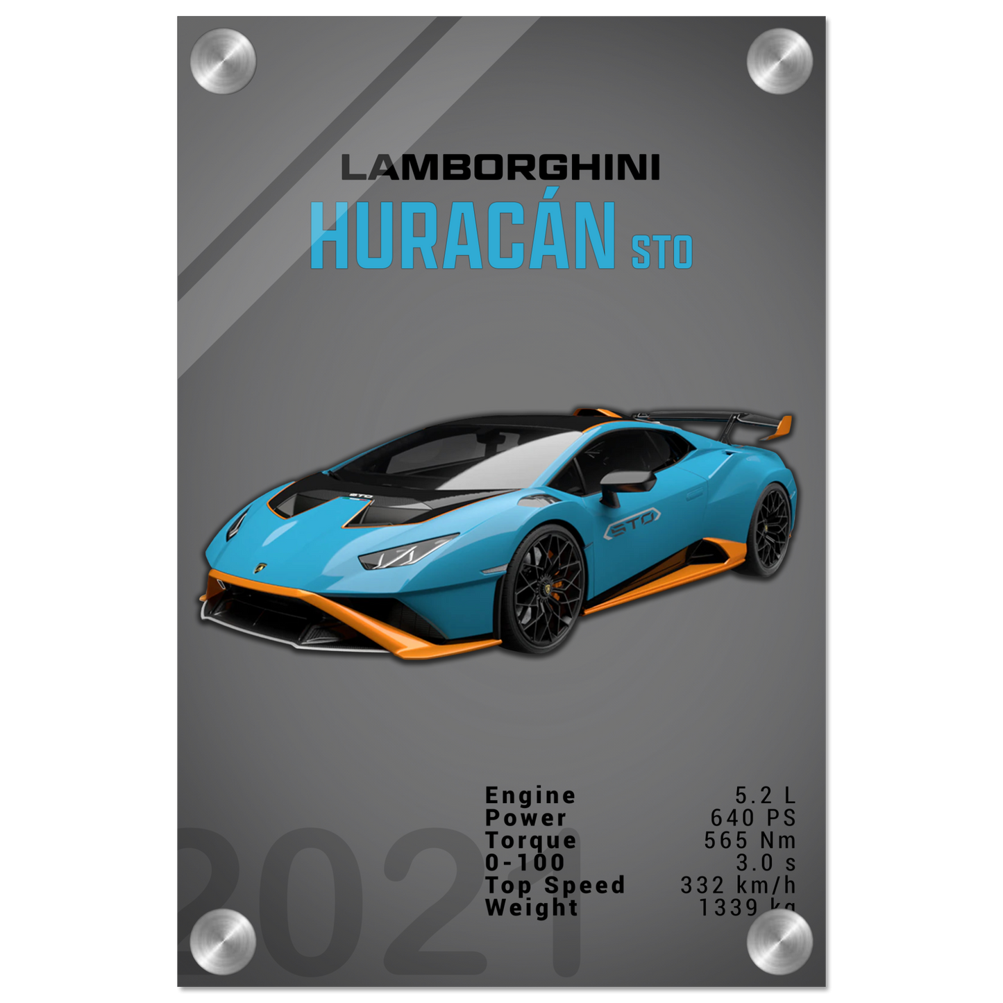 Lamborghini Huracan STO (LAMBO03D)