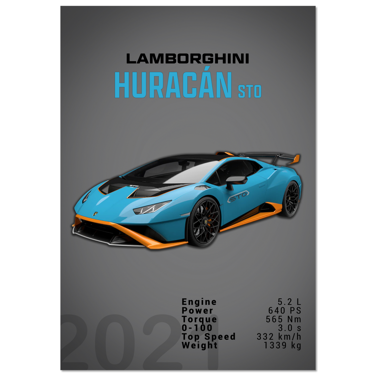 Lamborghini Huracan STO (LAMBO03D)
