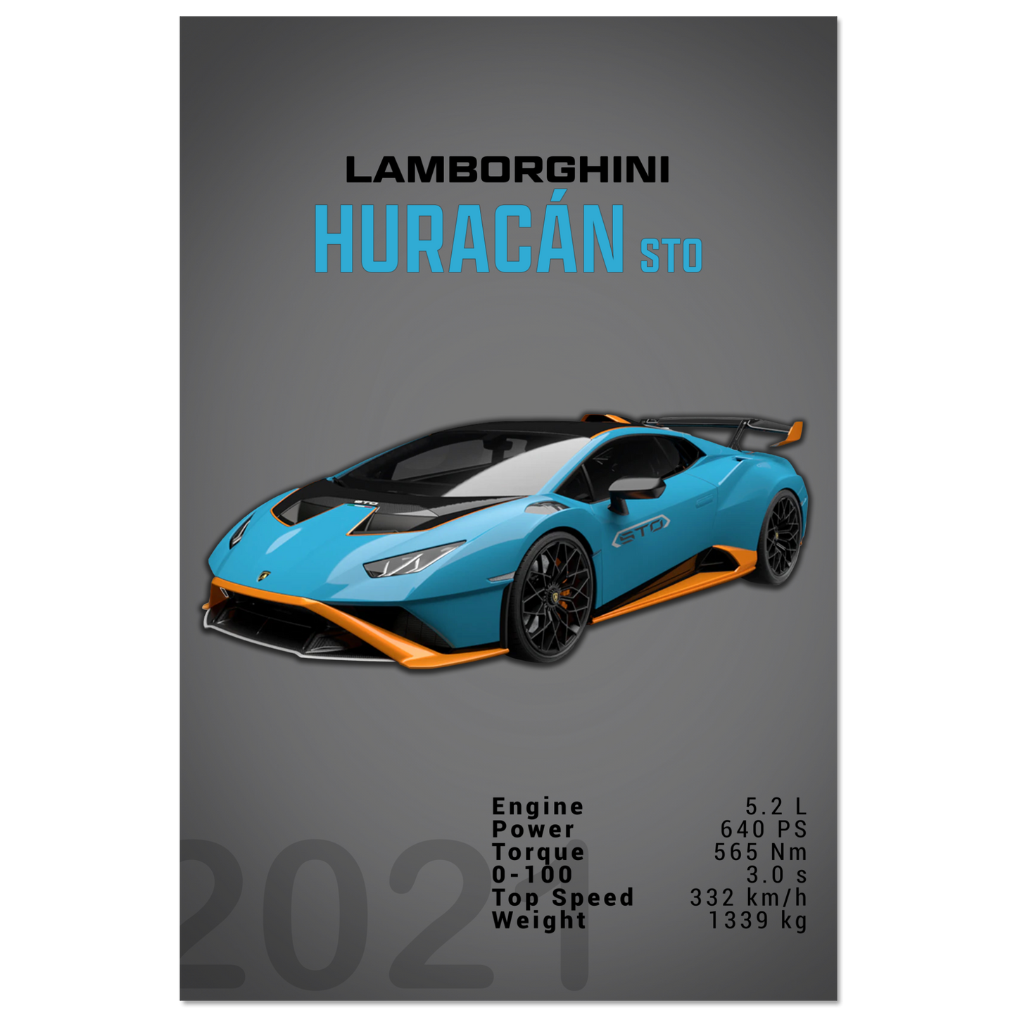 Lamborghini Huracan STO (LAMBO03D)