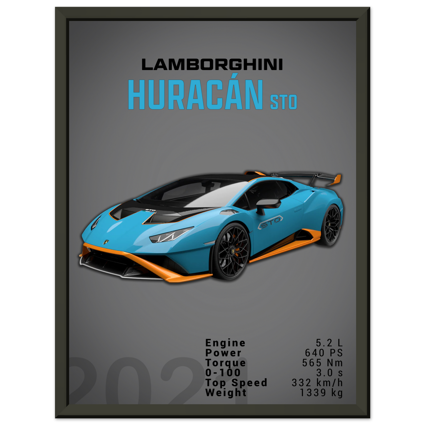 Lamborghini Huracan STO (LAMBO03D)
