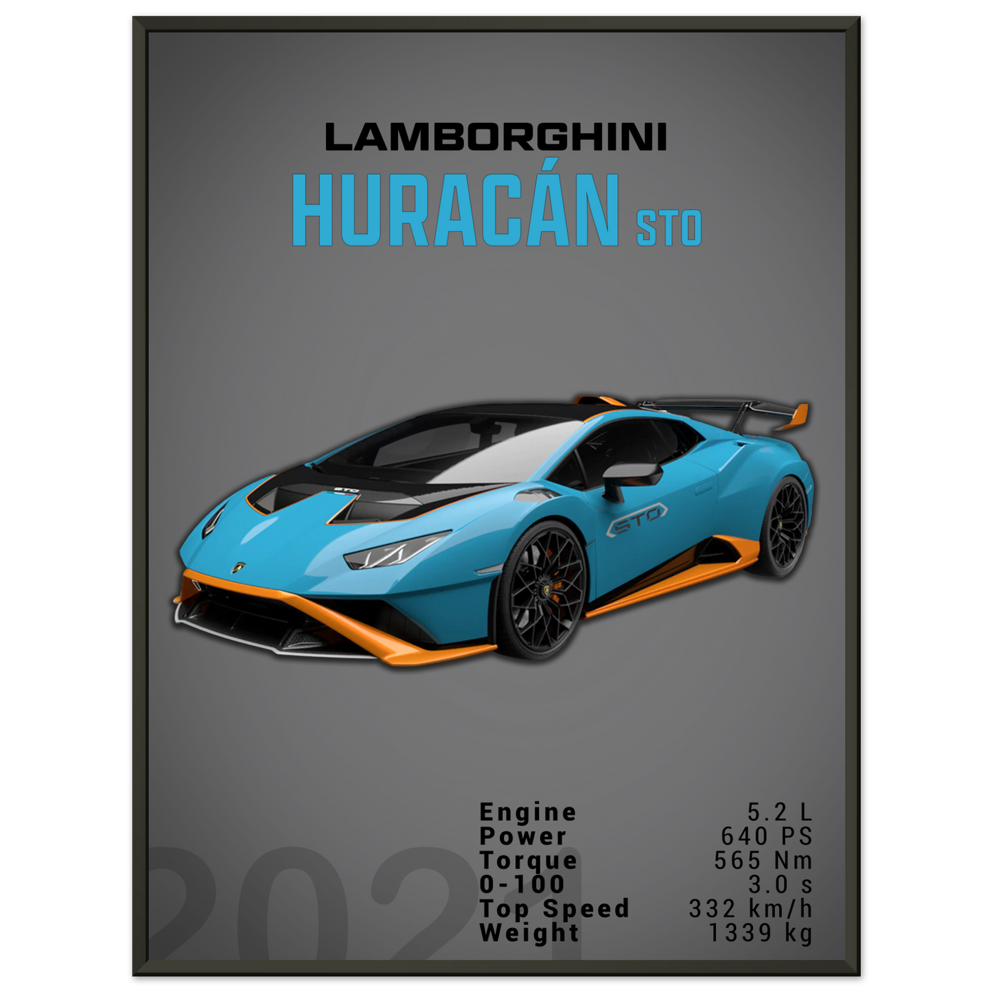 Lamborghini Huracan STO (LAMBO03D)