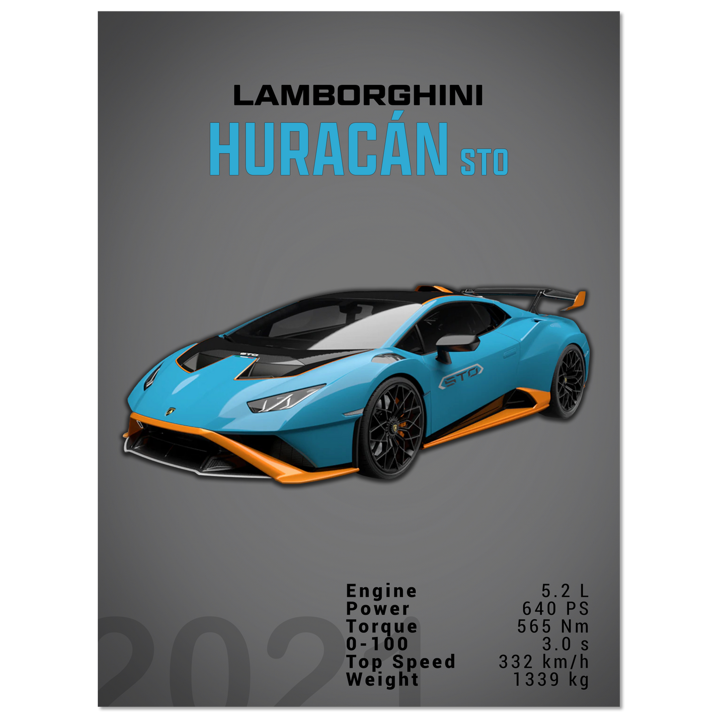 Lamborghini Huracan STO (LAMBO03D)