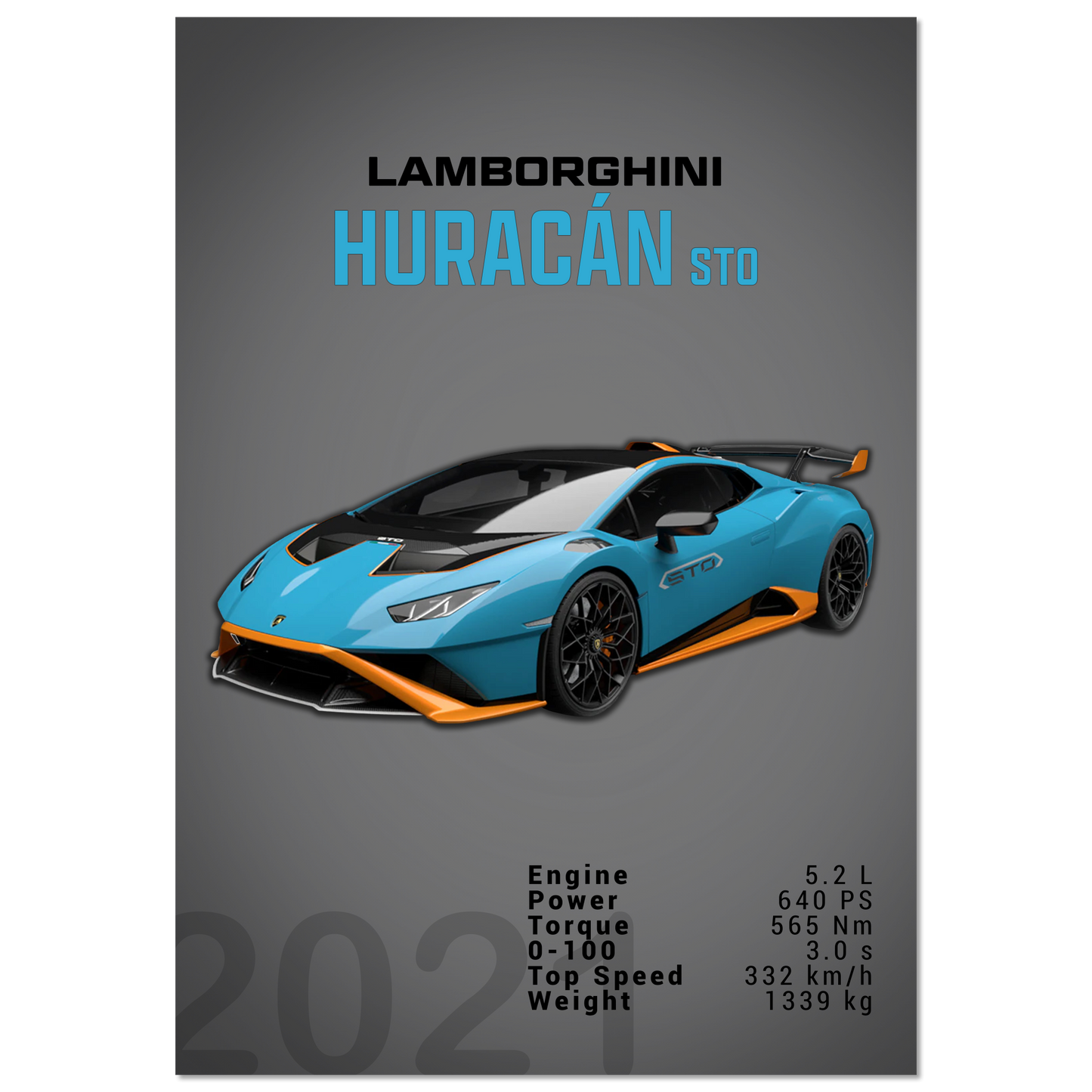 Lamborghini Huracan STO (LAMBO03D)