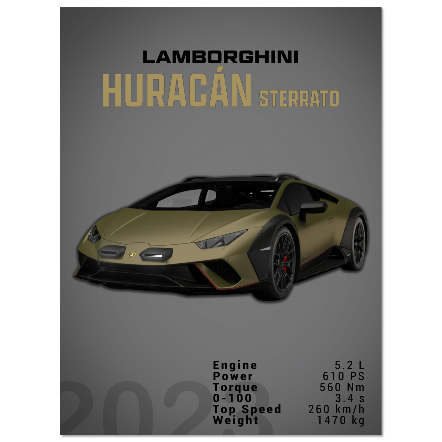 Lamborghini Huracan Sterrato (LAMBO04D)