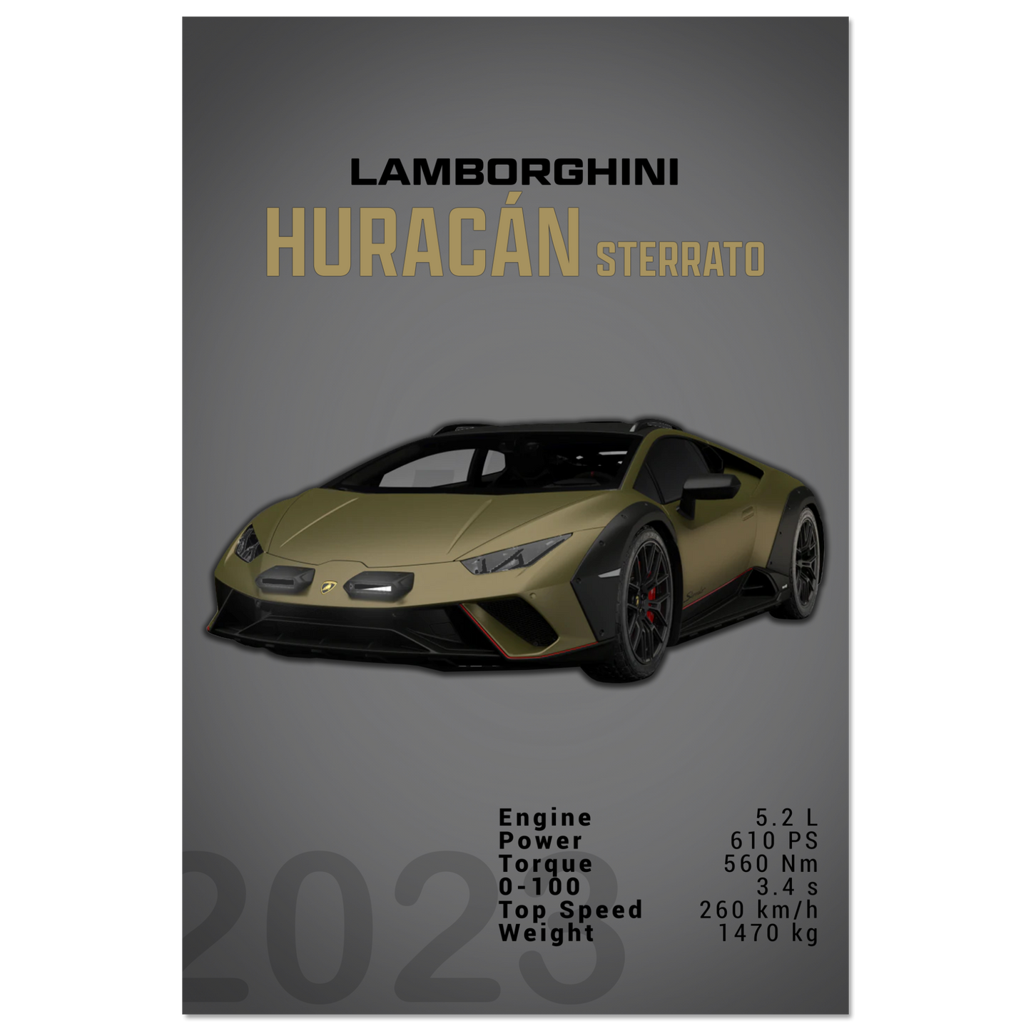 Lamborghini Huracan Sterrato (LAMBO04D)