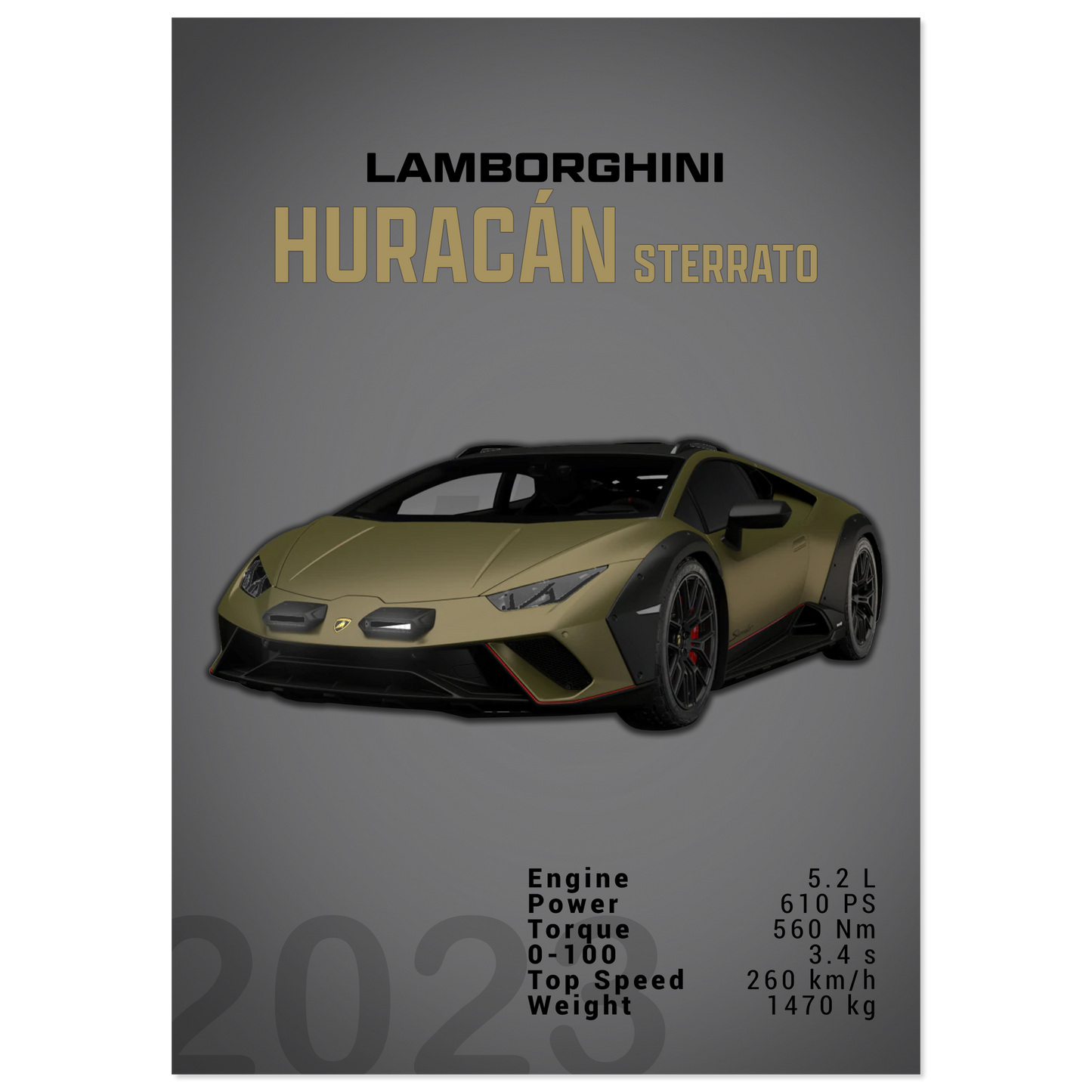Lamborghini Huracan Sterrato (LAMBO04D)