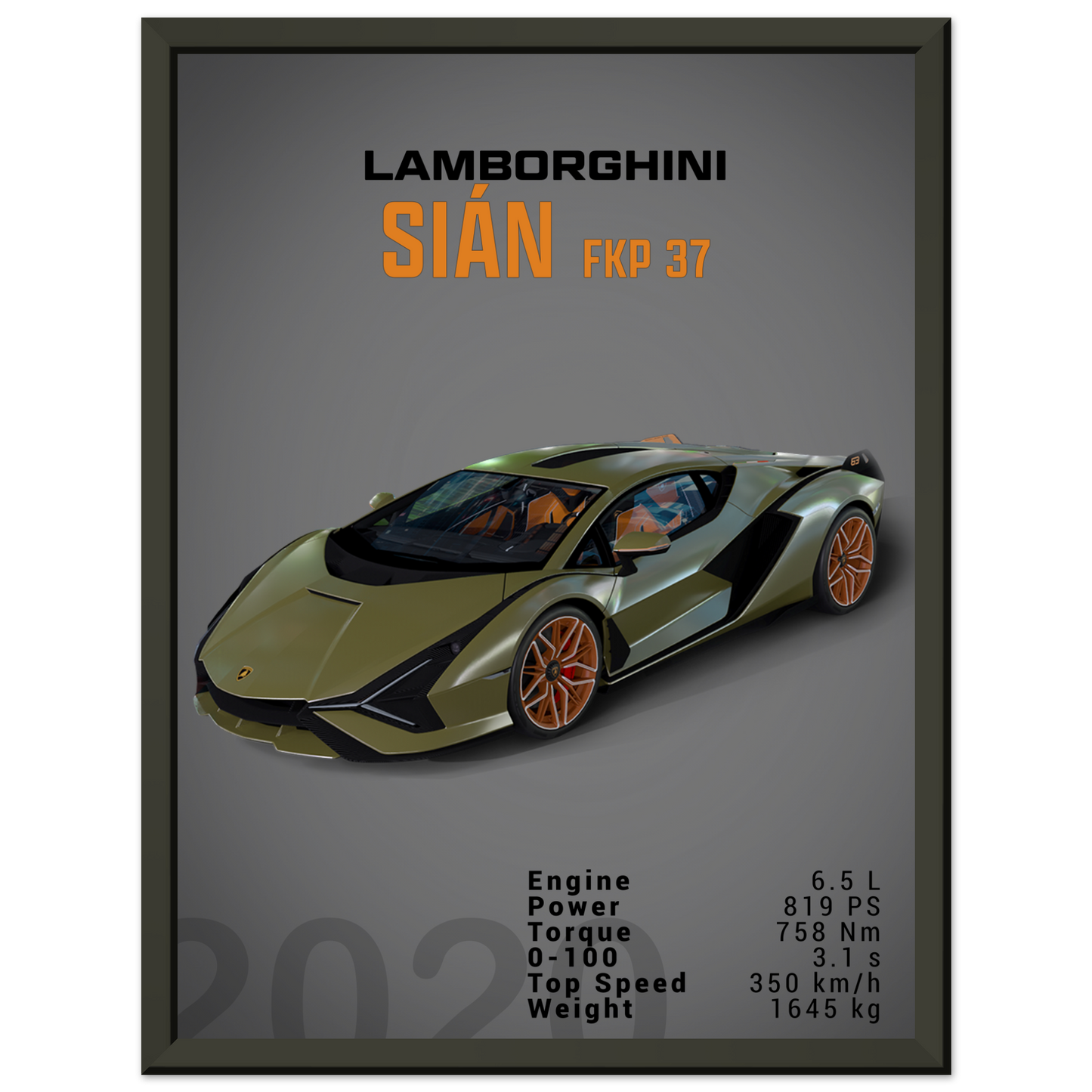 Lamborghini Sian FKP 37 (LAMBO05D)
