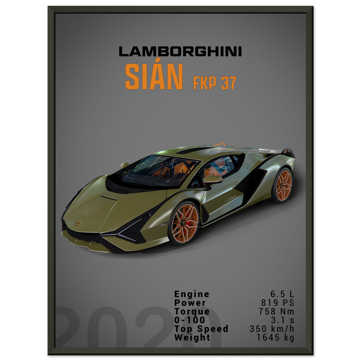Lamborghini Sian FKP 37 (LAMBO05D)