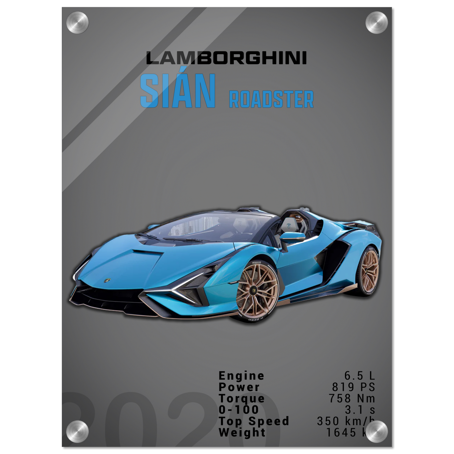 Lamborghini Sian Roadster (LAMBO05D)