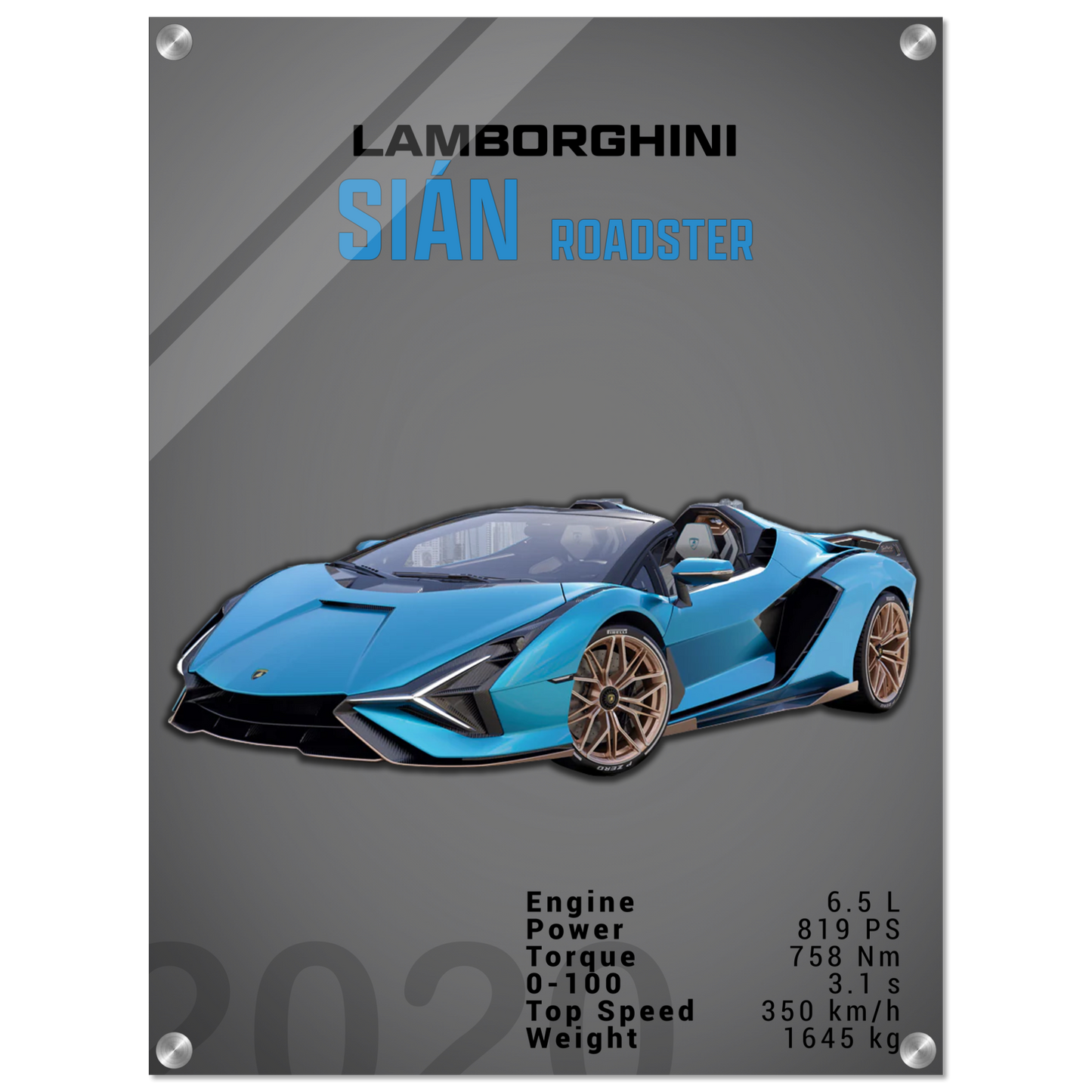 Lamborghini Sian Roadster (LAMBO05D)