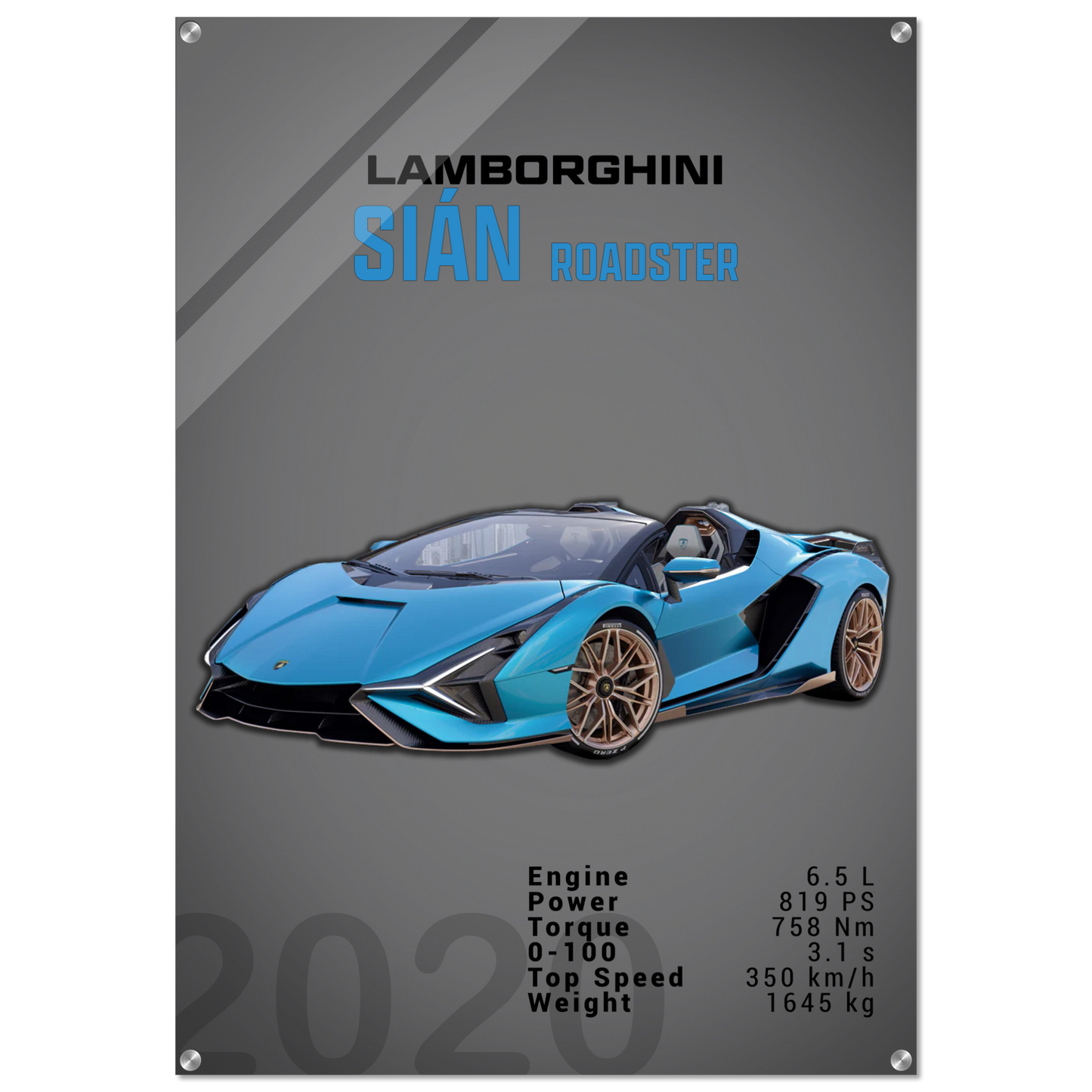 Lamborghini Sian Roadster (LAMBO05D)