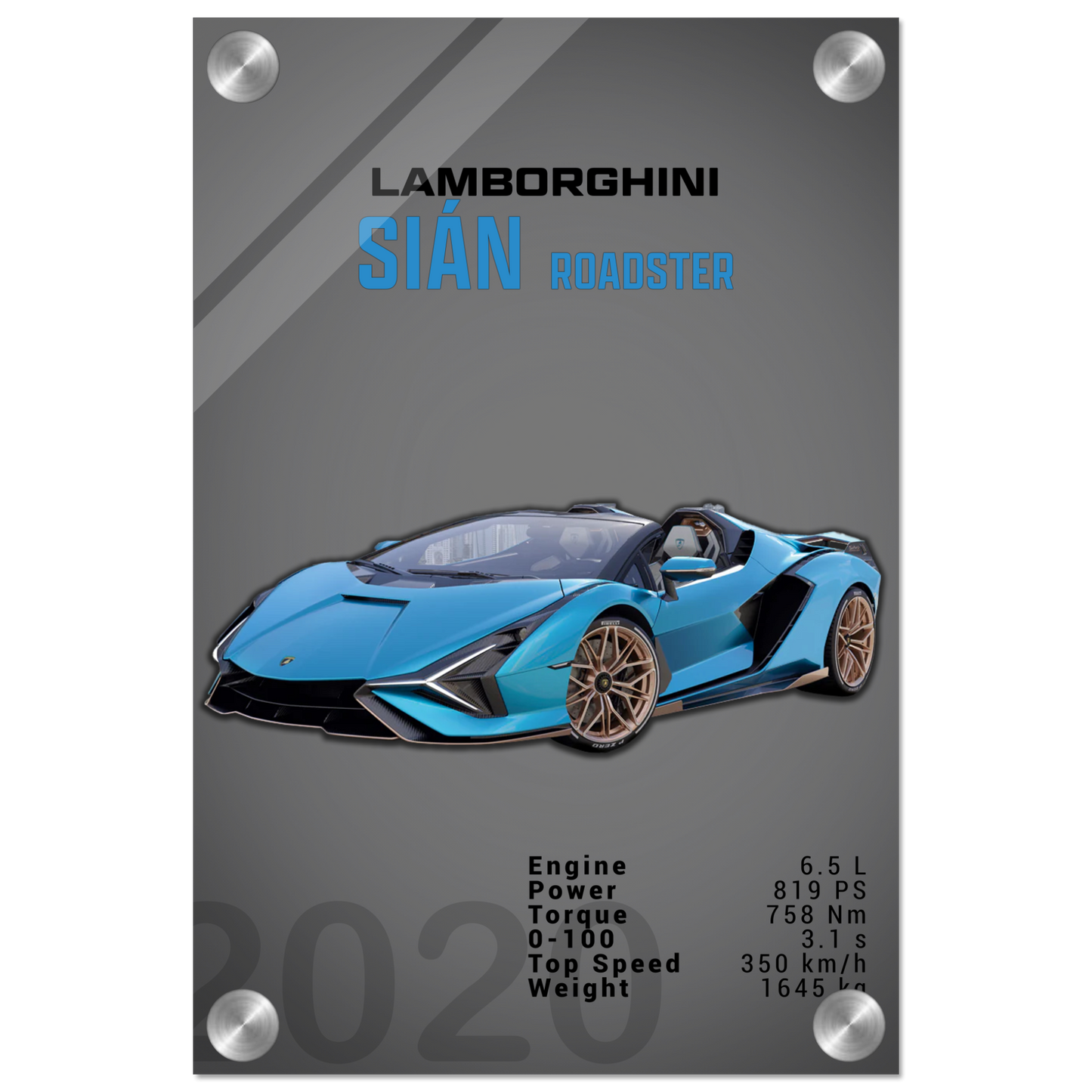 Lamborghini Sian Roadster (LAMBO05D)