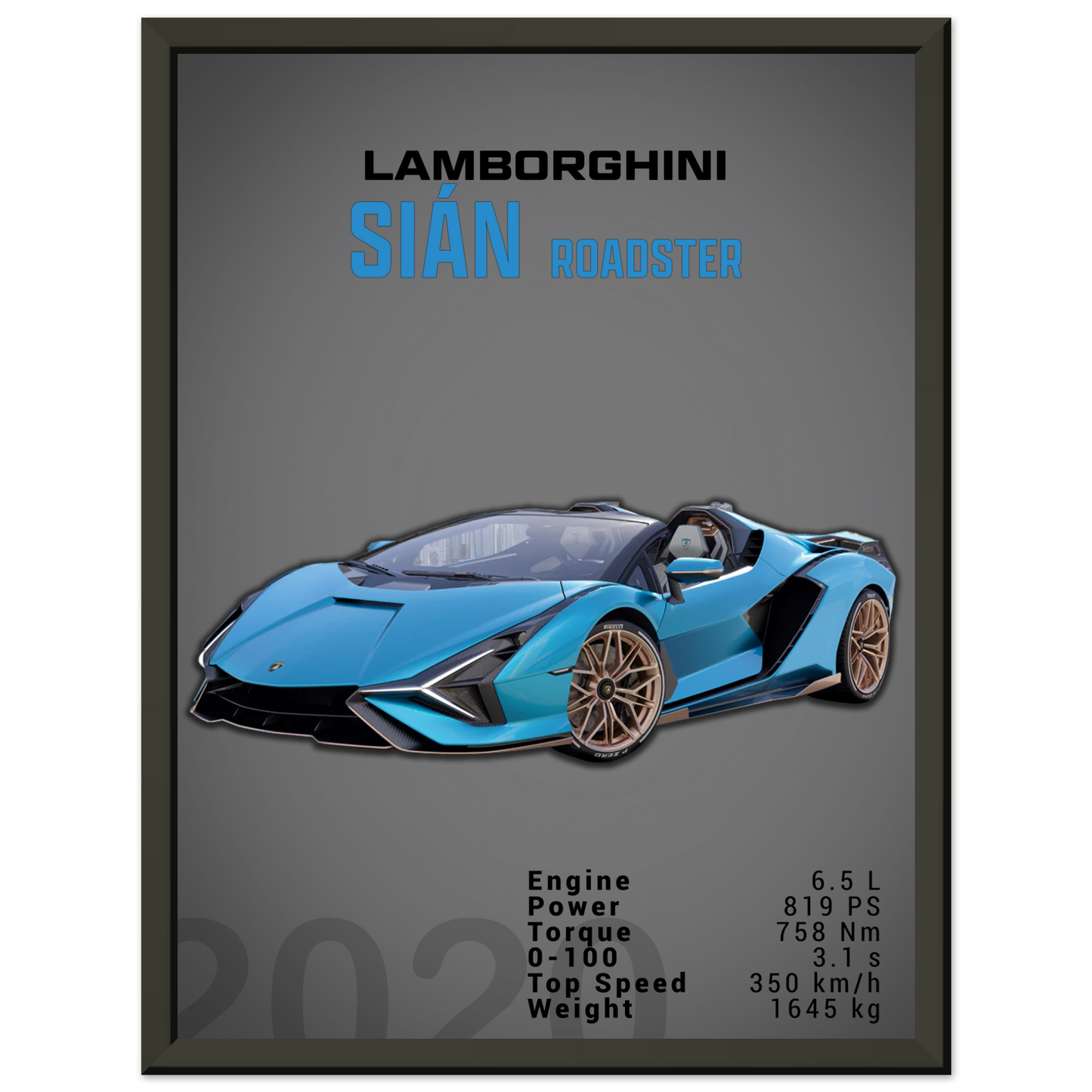 Lamborghini Sian Roadster (LAMBO05D)