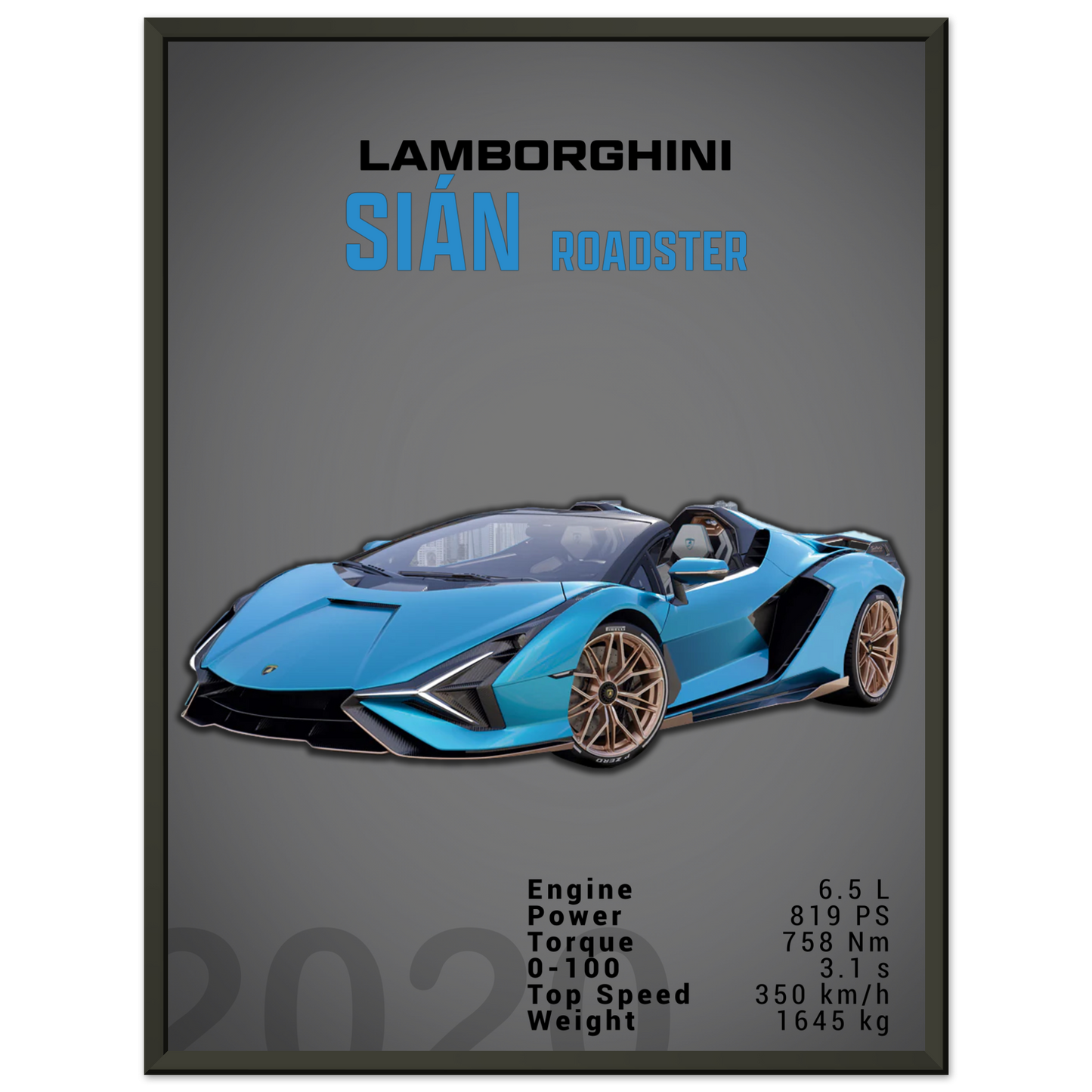 Lamborghini Sian Roadster (LAMBO05D)