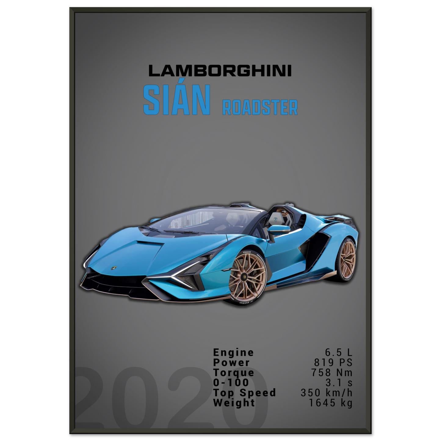 Lamborghini Sian Roadster (LAMBO05D)