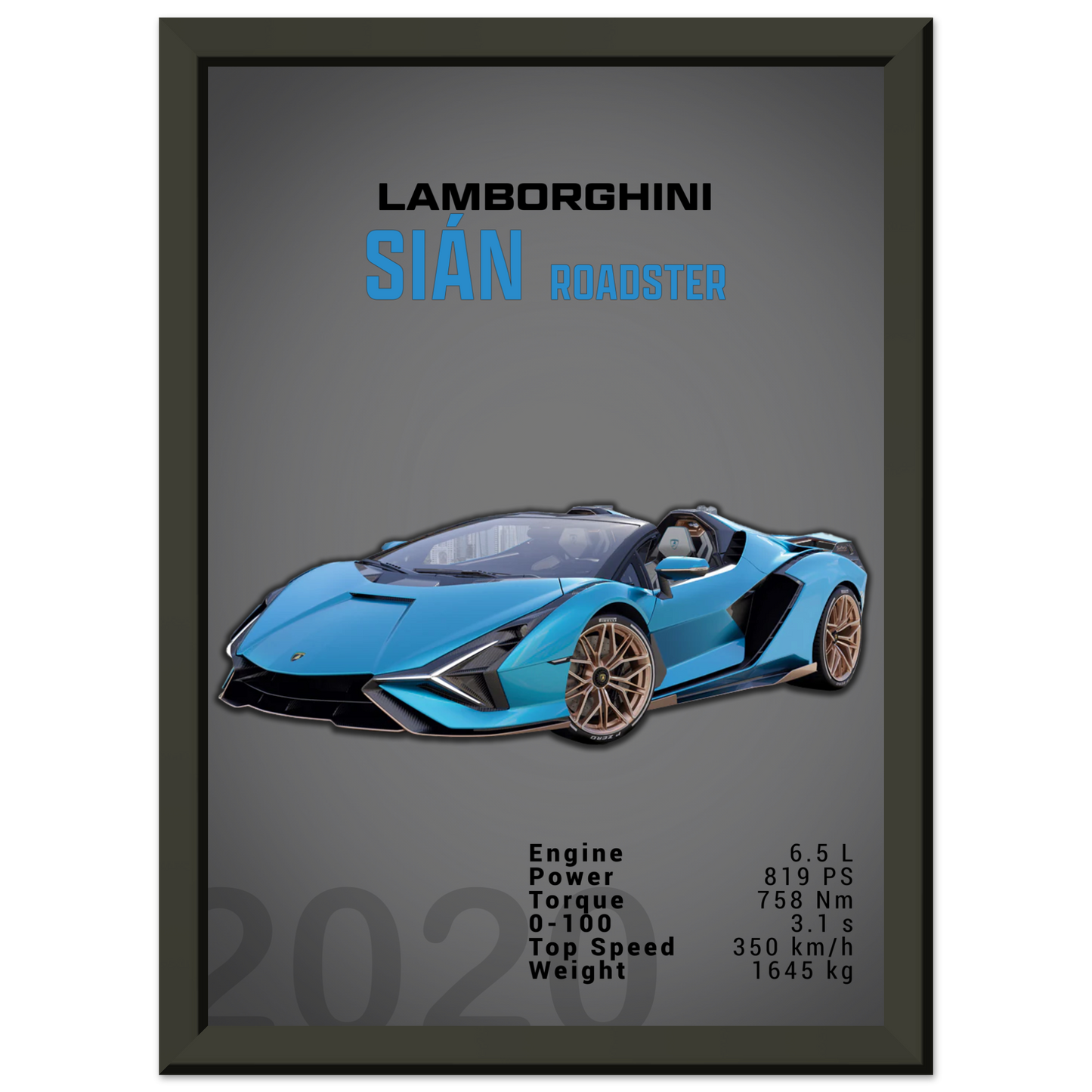 Lamborghini Sian Roadster (LAMBO05D)