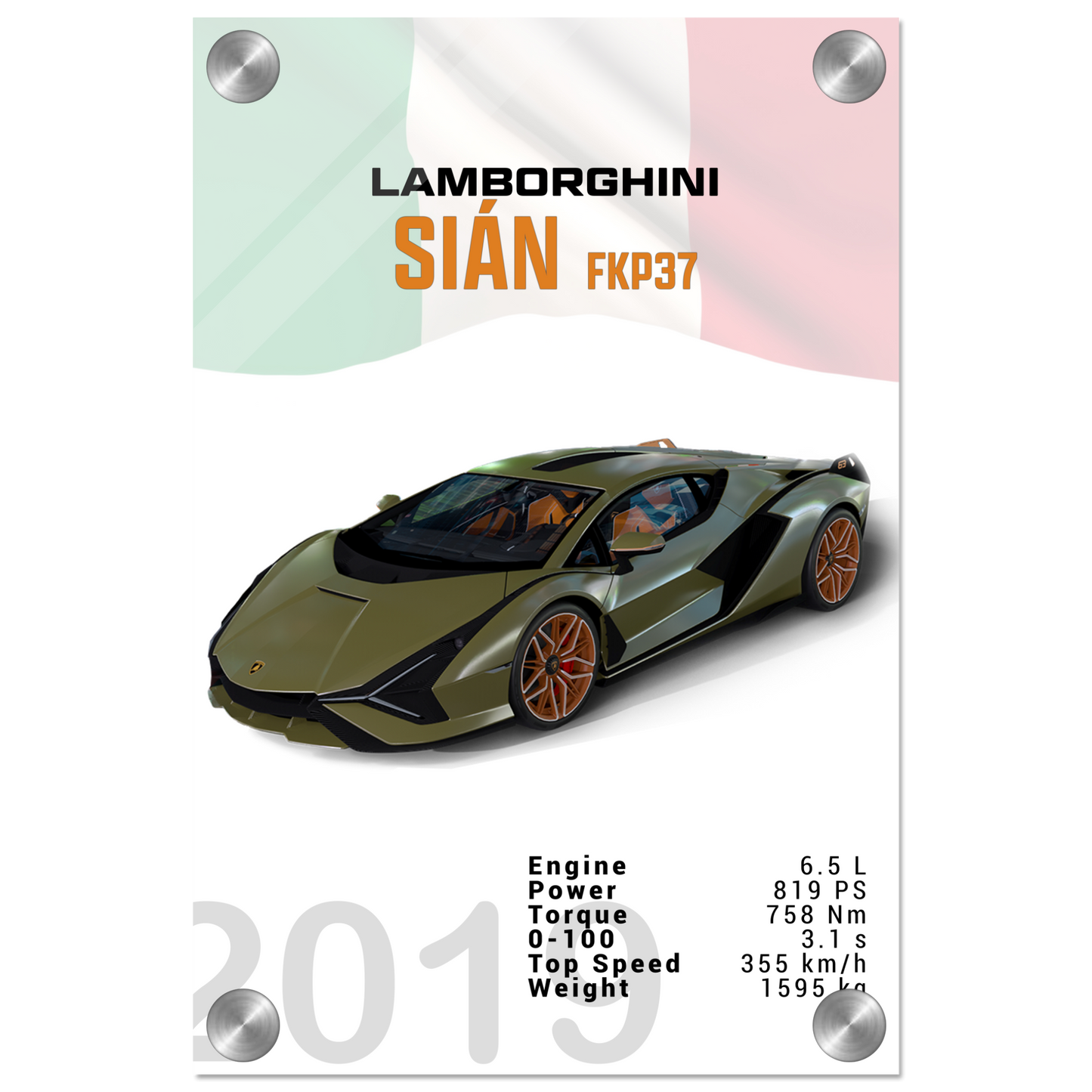 Lamborghini Sian FKP 37 (LAMBO05)