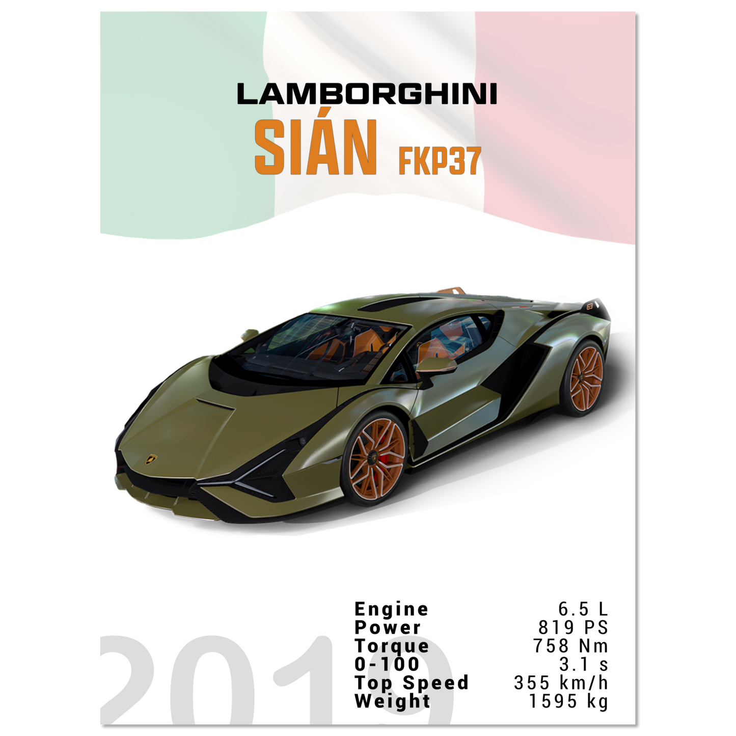 Lamborghini Sian FKP 37 (LAMBO05)