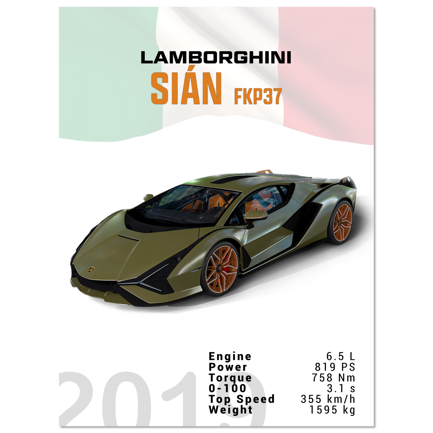 Lamborghini Sian FKP 37 (LAMBO05)