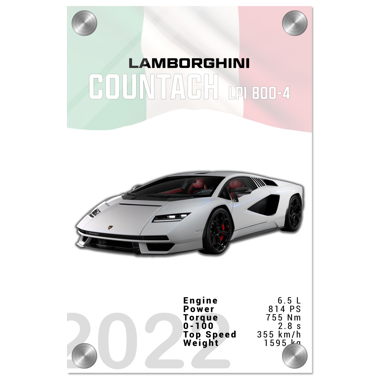 Lamborghini Countach LPI 800-4 (LAMBO07)