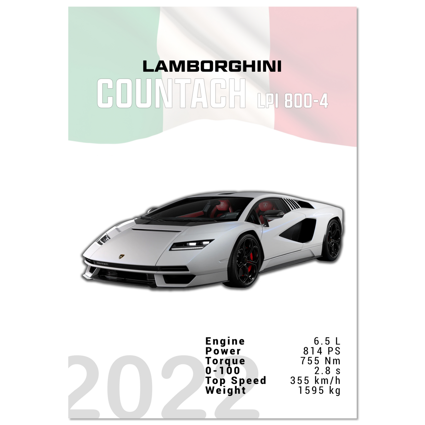 Lamborghini Countach LPI 800-4 (LAMBO07)