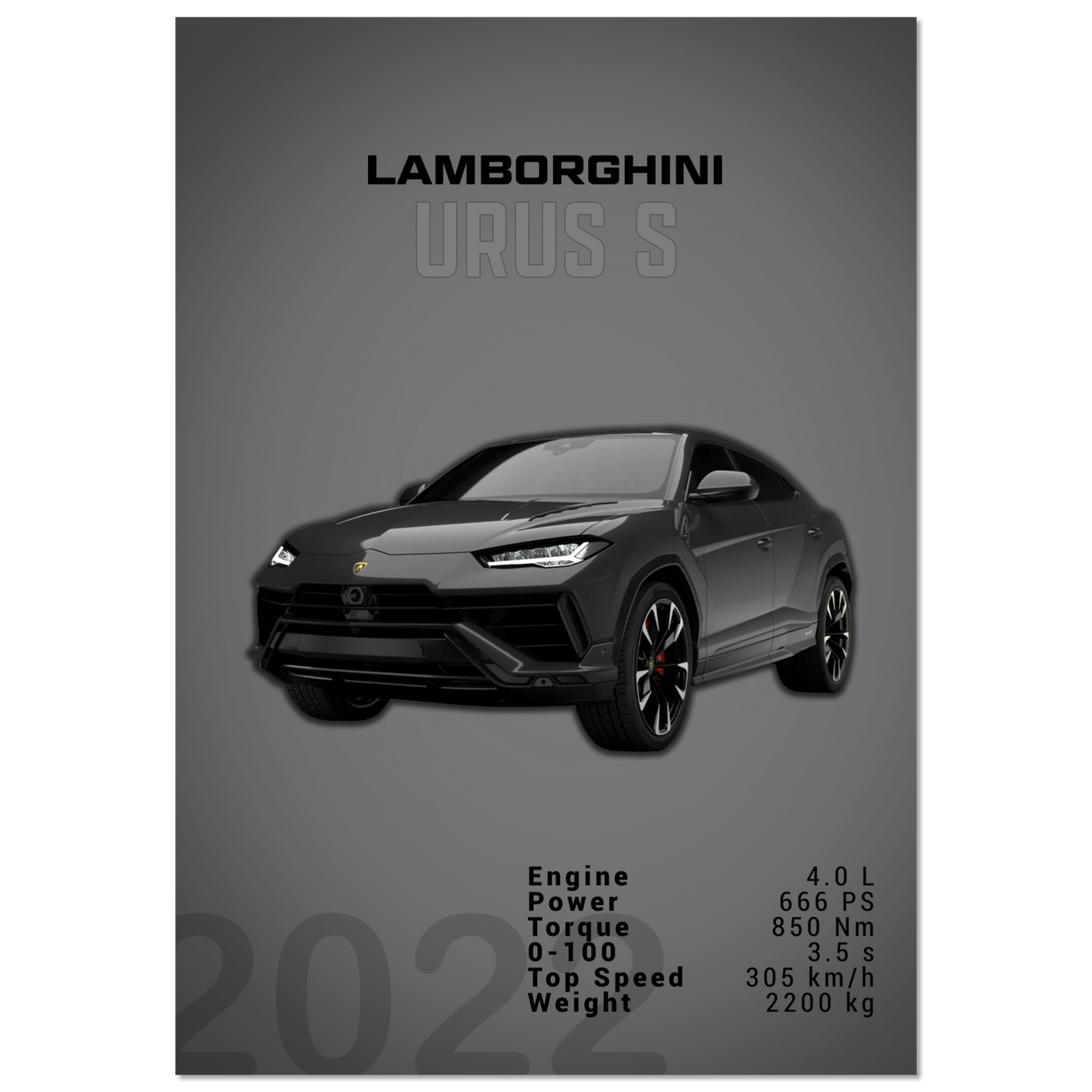 Lamborghini Urus S (LAMBO08D)