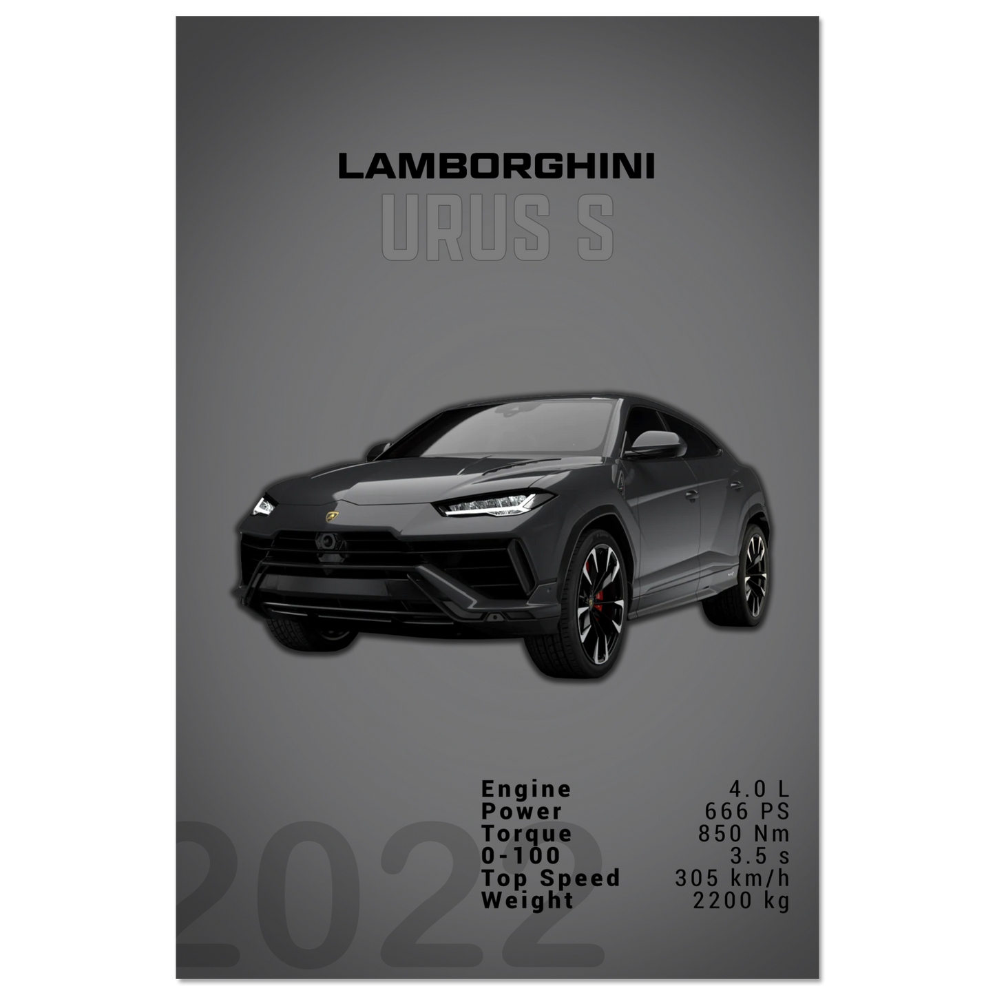 Lamborghini Urus S (LAMBO08D)