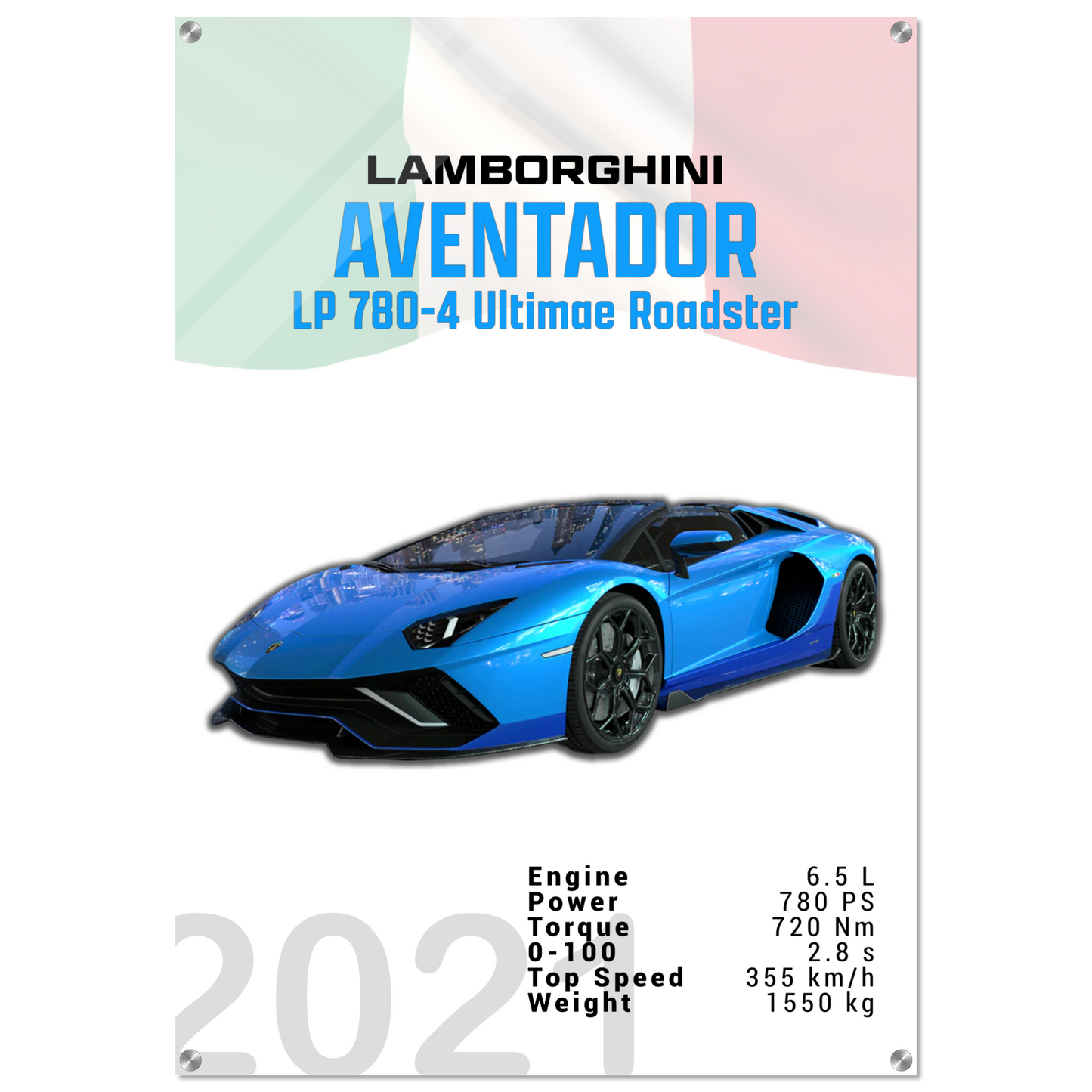 Lamborghini Aventador 2021 Aventador LP 780-4 Ultimae Roadster (LAMBO10)
