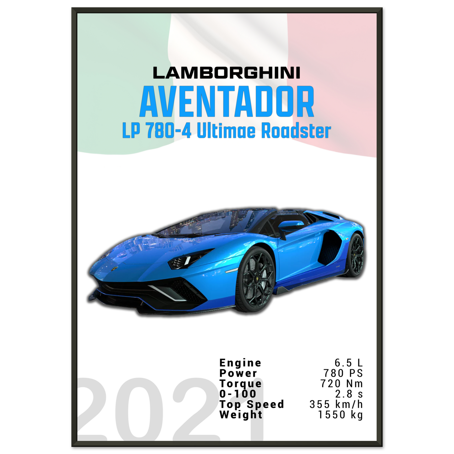 Lamborghini Aventador 2021 Aventador LP 780-4 Ultimae Roadster (LAMBO10)