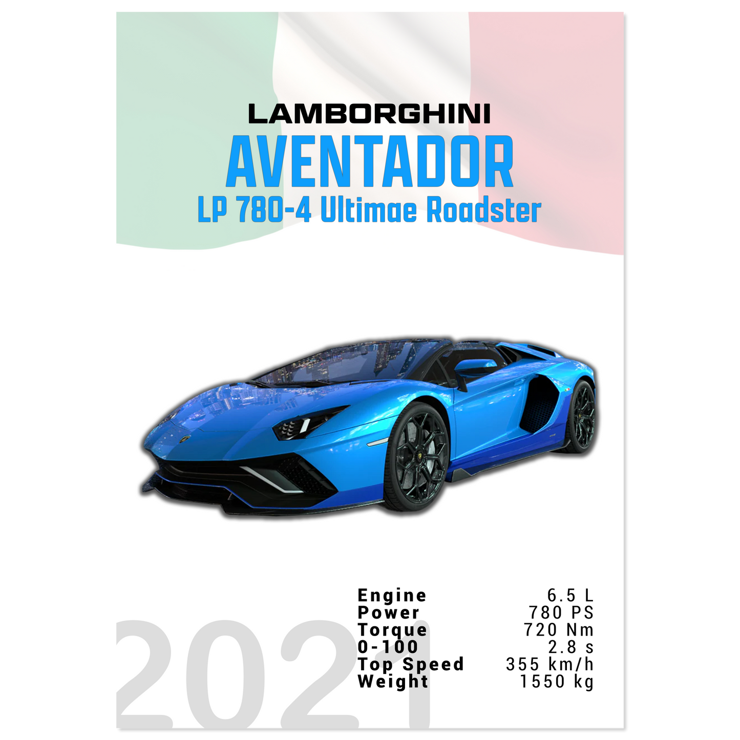 Lamborghini Aventador 2021 Aventador LP 780-4 Ultimae Roadster (LAMBO10)