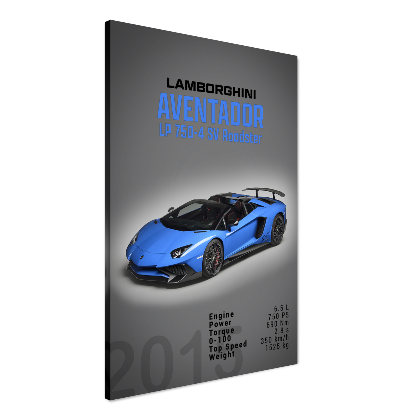Lamborghini Aventador 2015 Aventador LP 750-4 SV Roadster (LAMBO11D)
