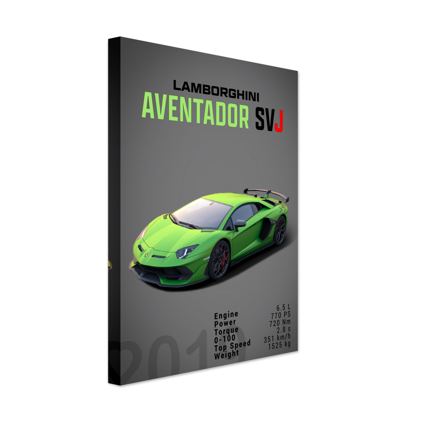 Lamborghini Aventador 2019 Aventador SVJ (LAMBO12D)