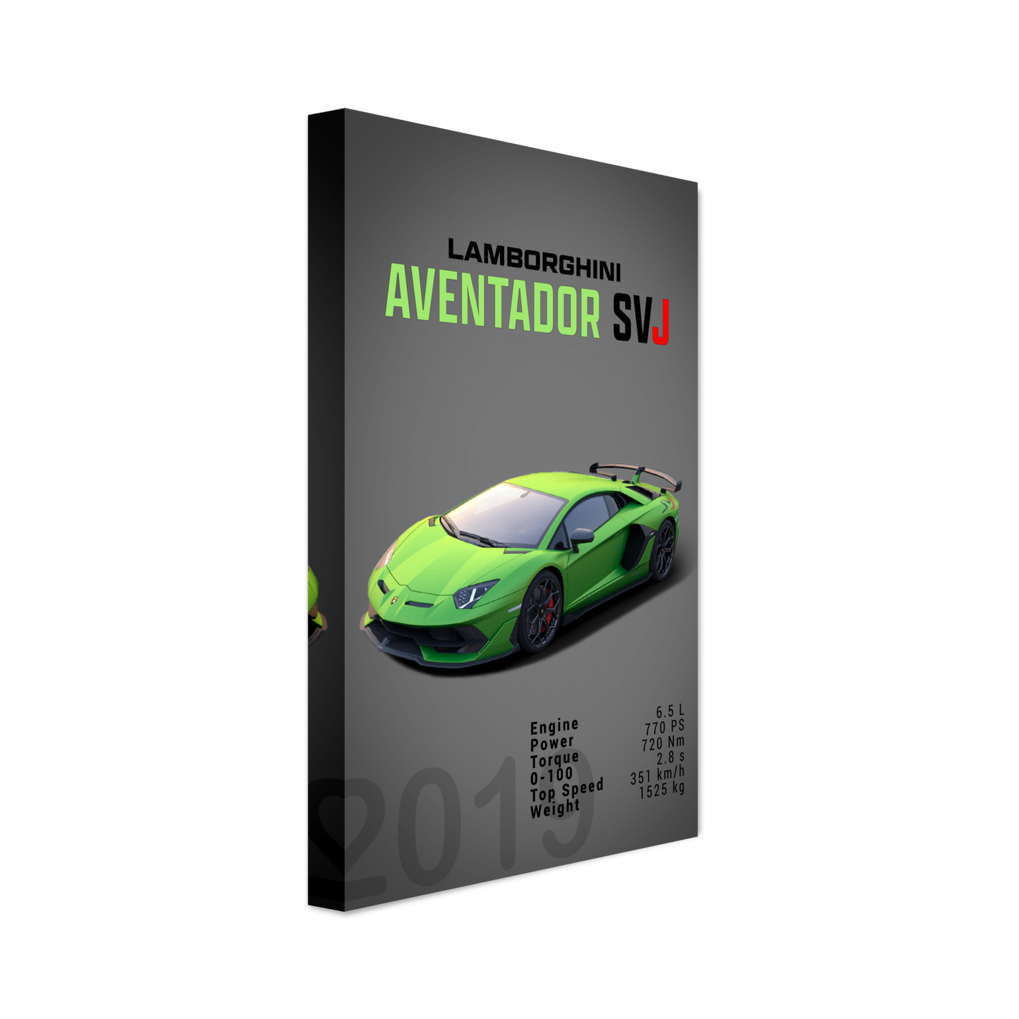 Lamborghini Aventador 2019 Aventador SVJ (LAMBO12D)