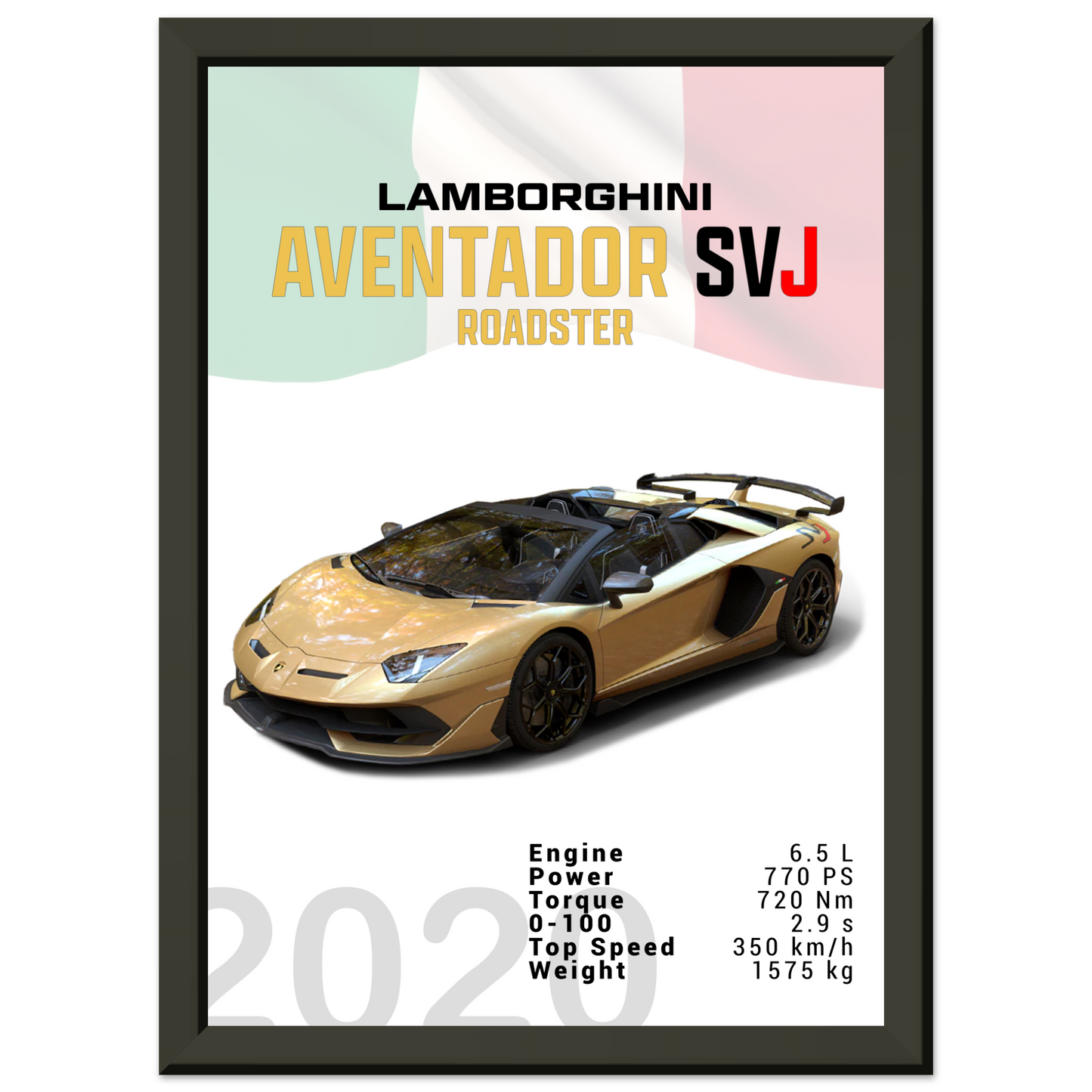 Lamborghini Aventador 2020 Aventador SVJ Roadster (LAMBO13)