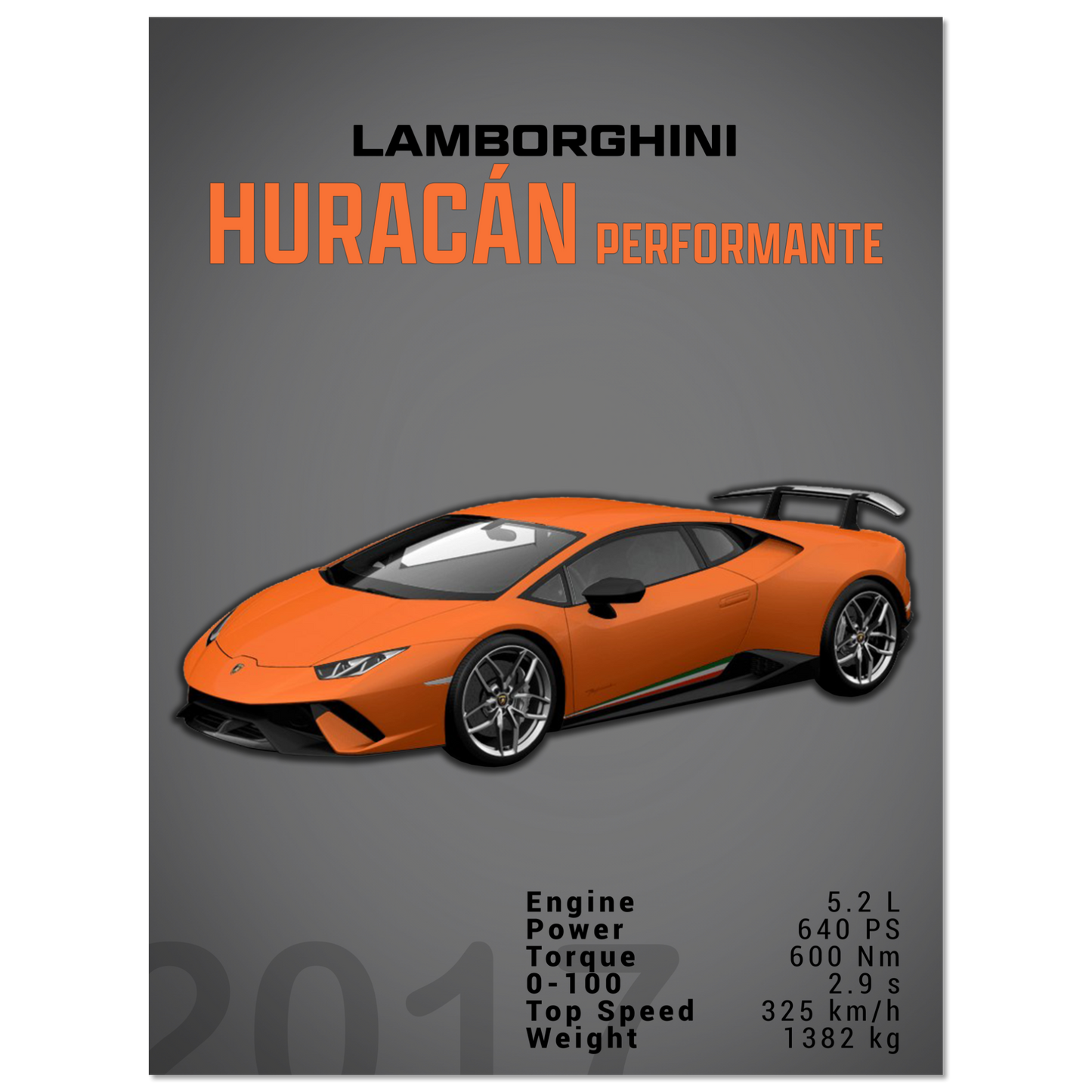 Lamborghini Huracan Performante (LAMBO14D)