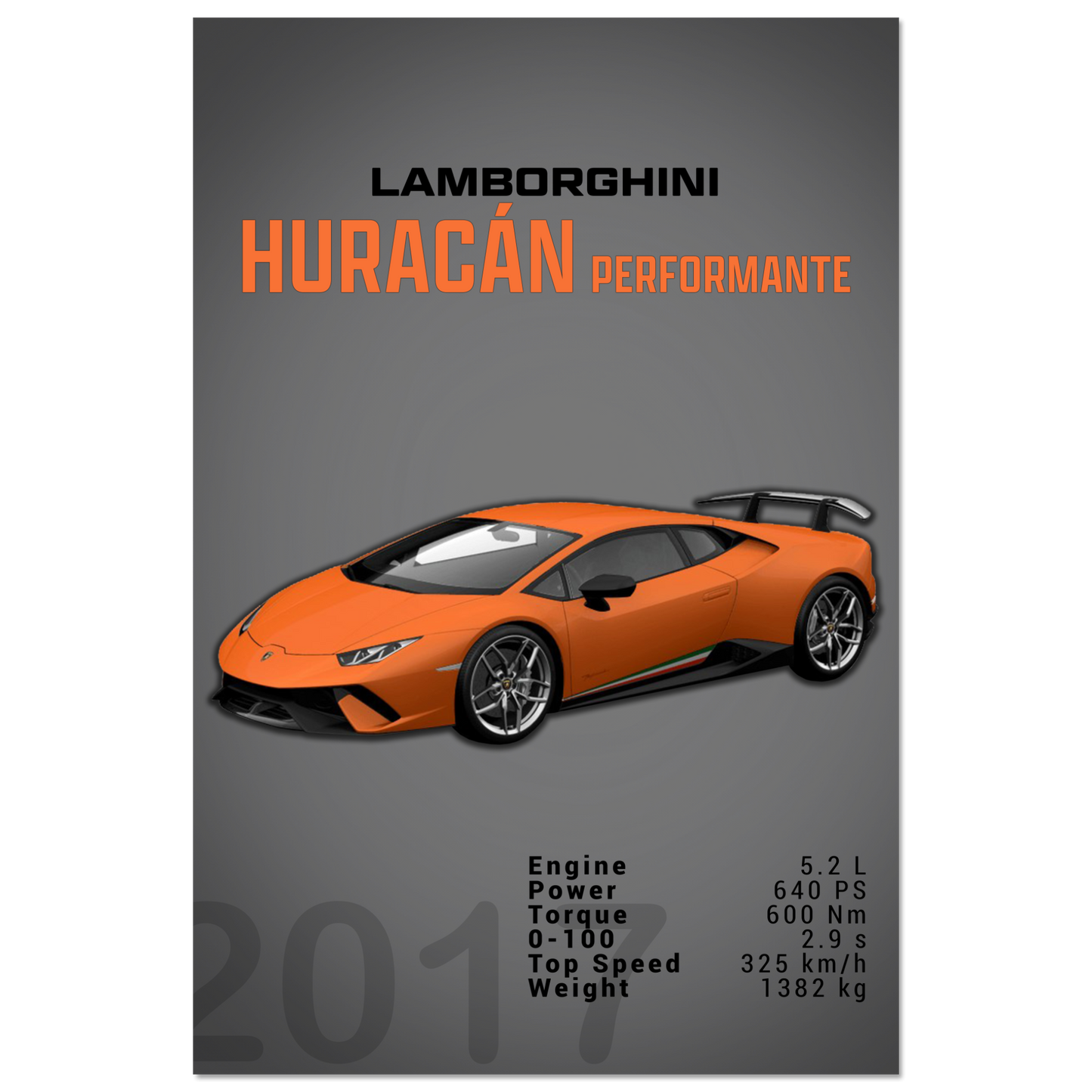 Lamborghini Huracan Performante (LAMBO14D)