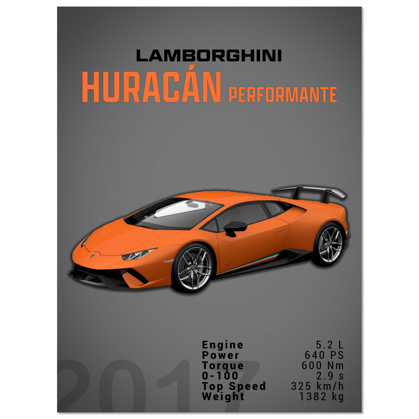Lamborghini Huracan Performante (LAMBO14D)