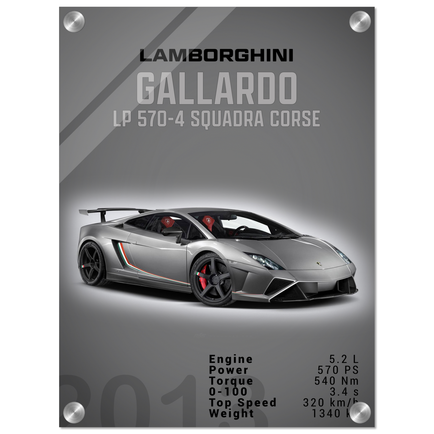 Lamborghini Gallardo LP 570-4 Squadra Corse (LAMBO15D)