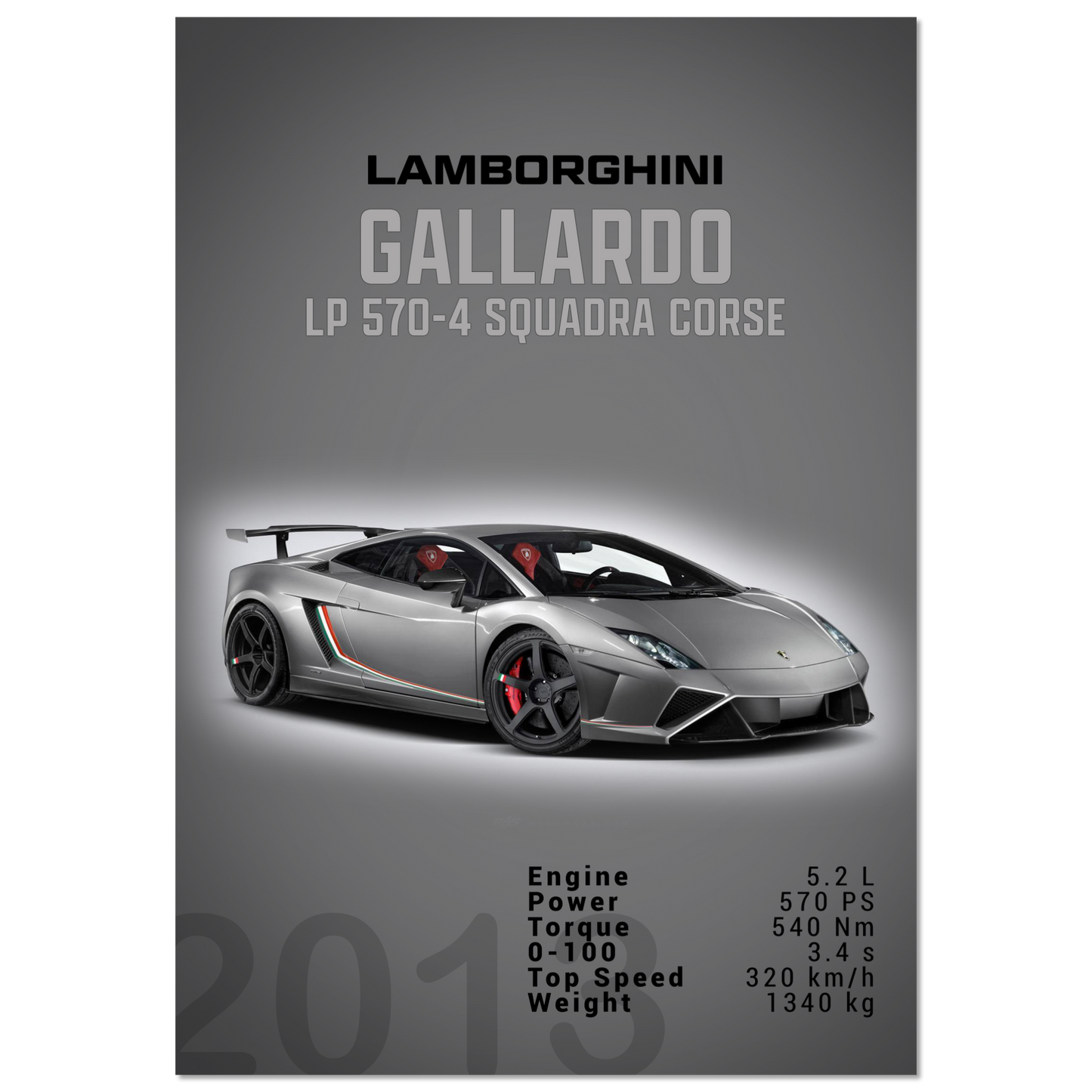 Lamborghini Gallardo LP 570-4 Squadra Corse (LAMBO15D)
