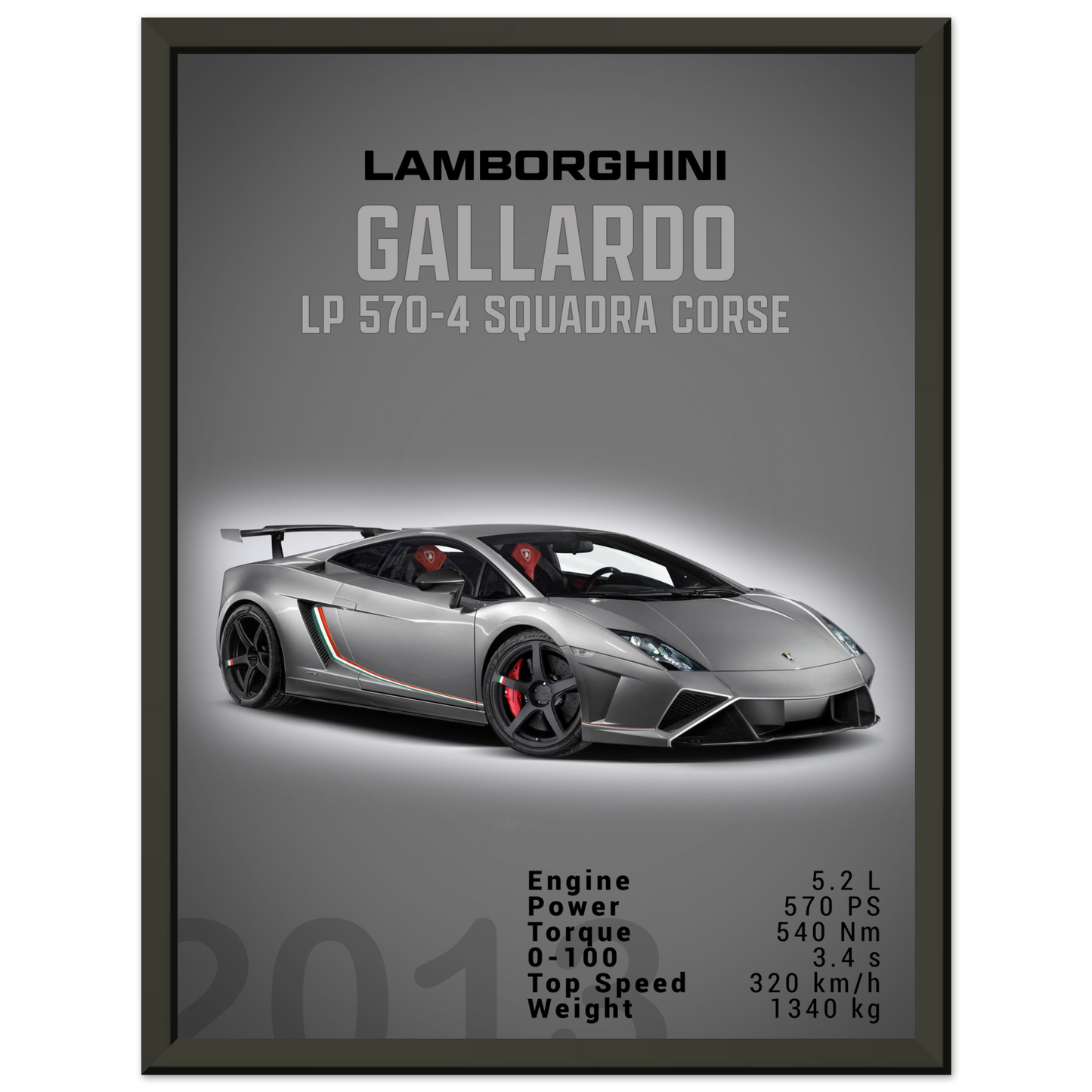 Lamborghini Gallardo LP 570-4 Squadra Corse (LAMBO15D)