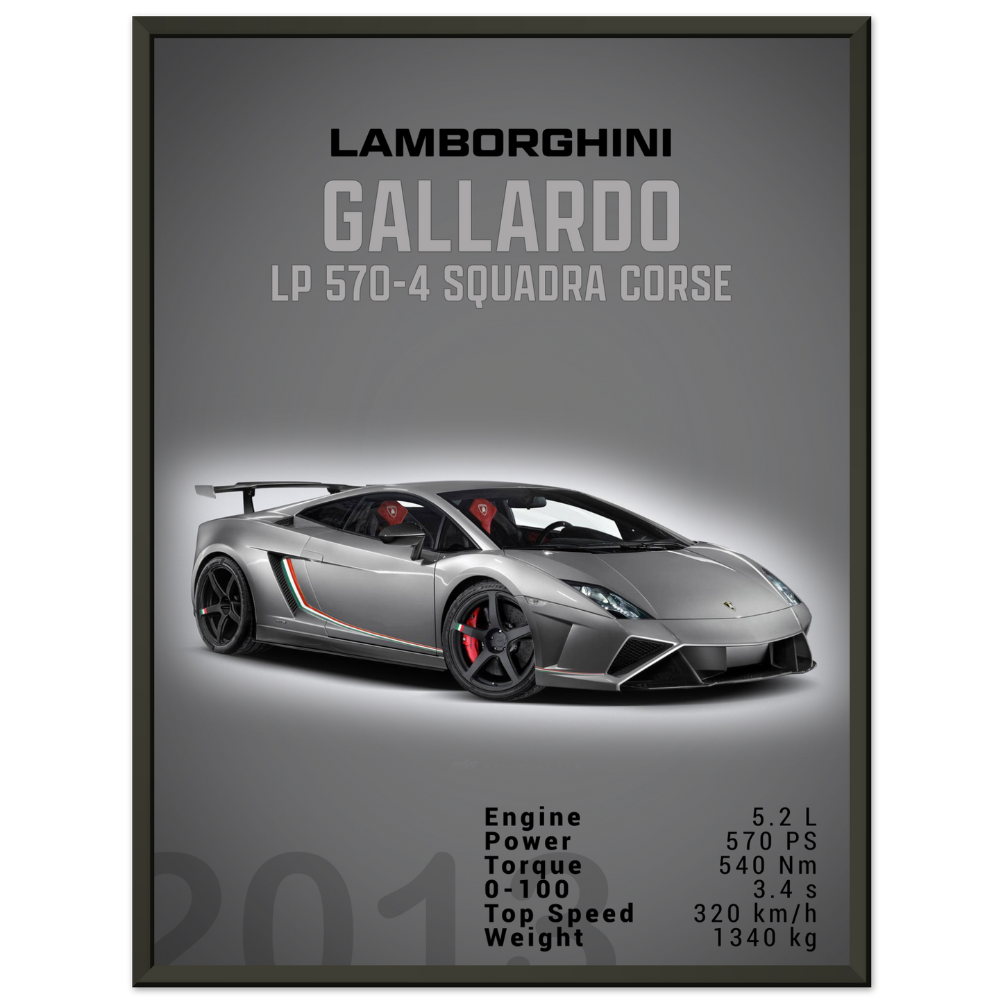 Lamborghini Gallardo LP 570-4 Squadra Corse (LAMBO15D)
