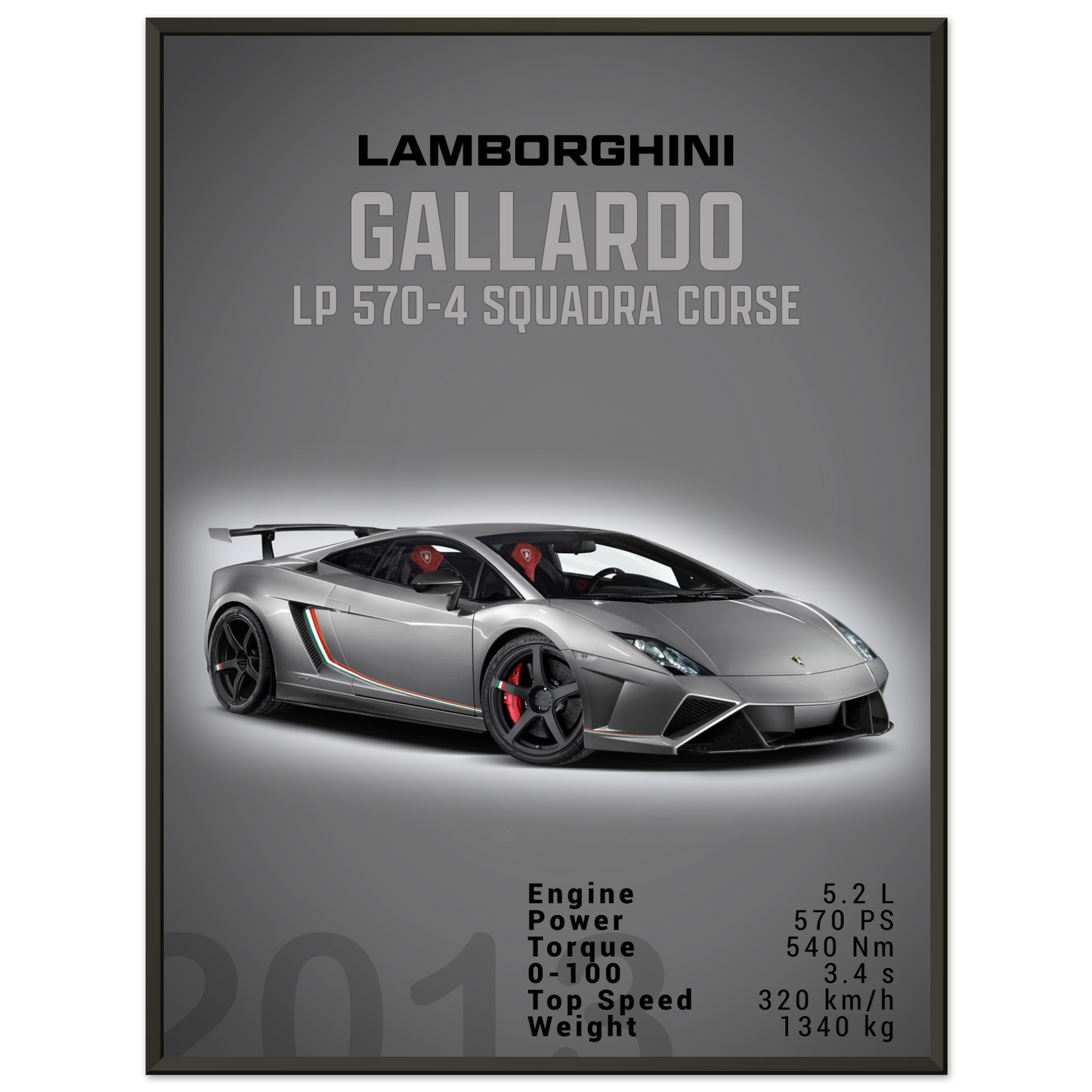 Lamborghini Gallardo LP 570-4 Squadra Corse (LAMBO15D)