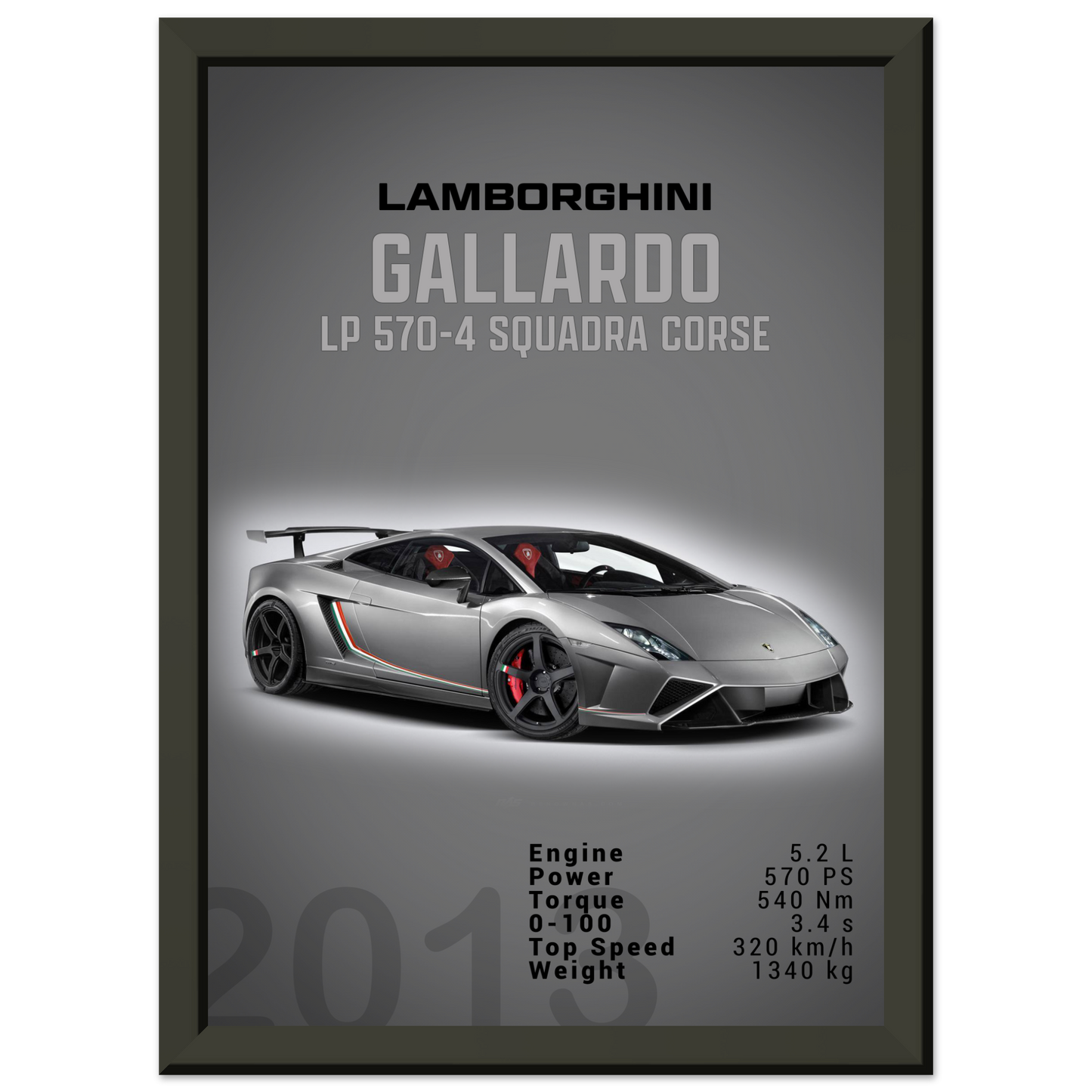 Lamborghini Gallardo LP 570-4 Squadra Corse (LAMBO15D)